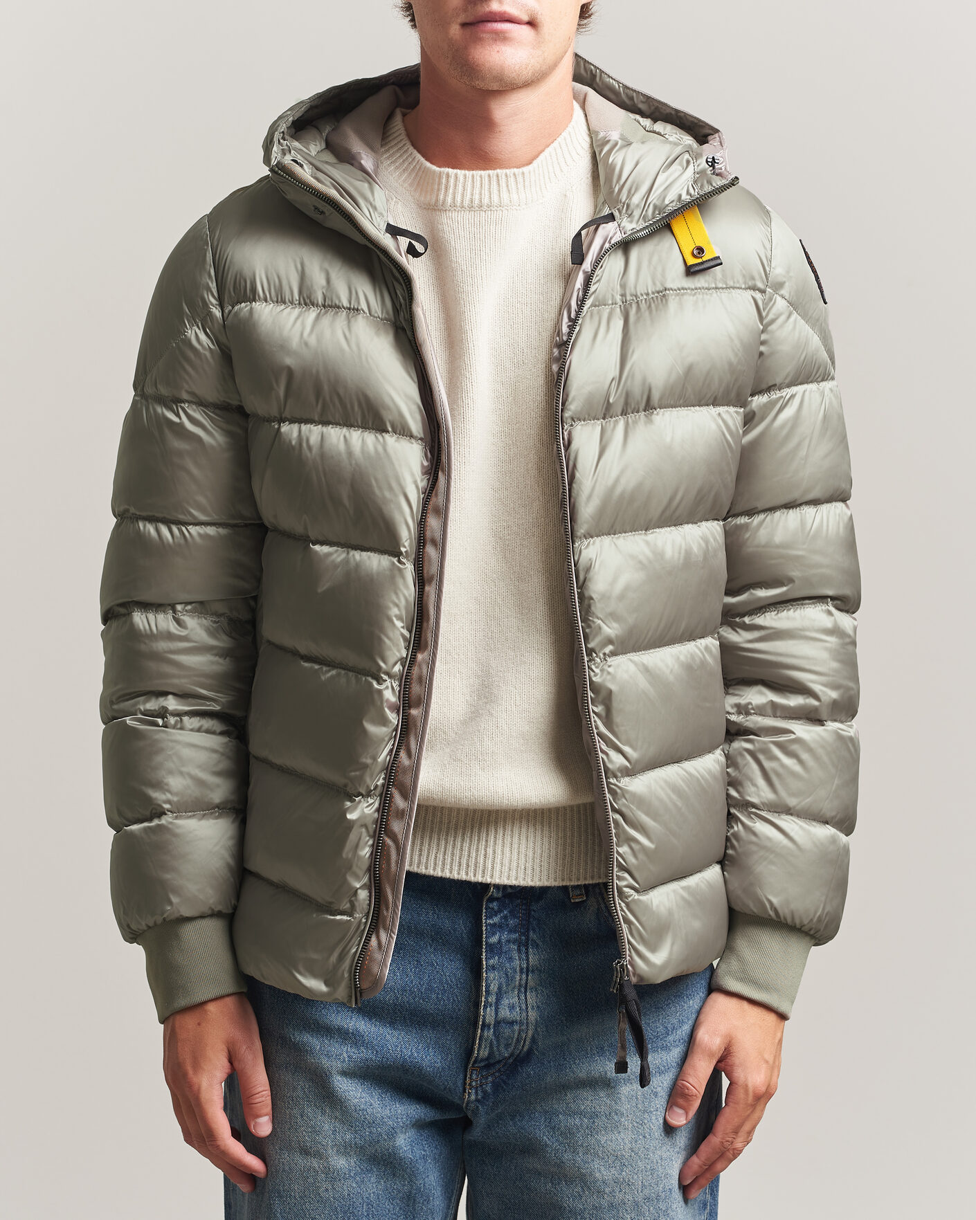 Herre | Jakker | Parajumpers | Pharrel Sheen Hooded Jacket Mid Grey
