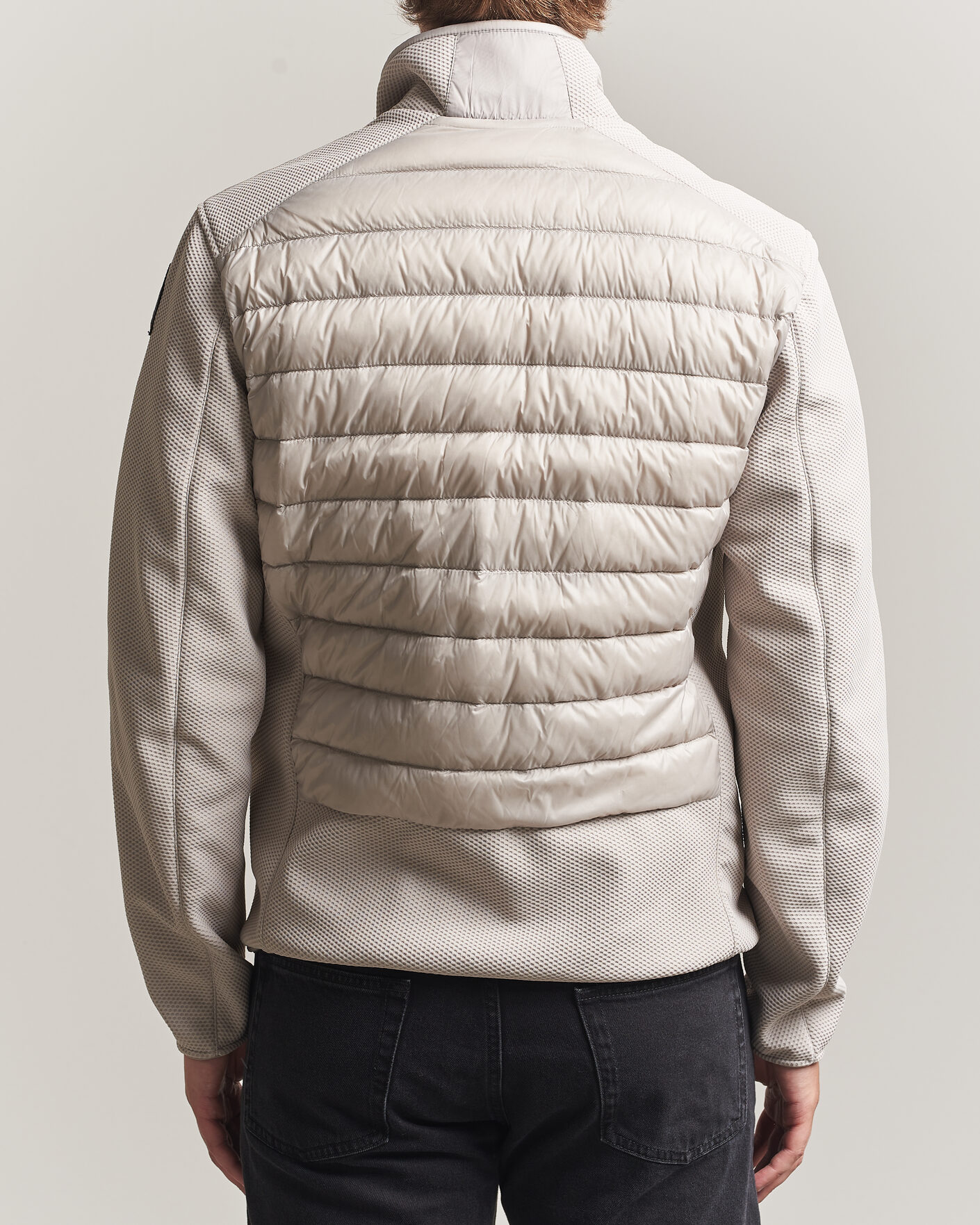 Herre | Jakker | Parajumpers | Jayden Warm Up Hybrid Jacket Mid Grey