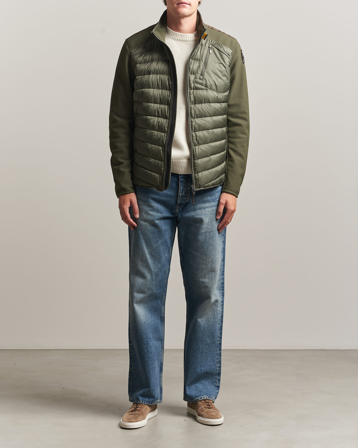 Herre | Jakker | Parajumpers | Jayden Warm Up Hybrid Jacket Rosemary