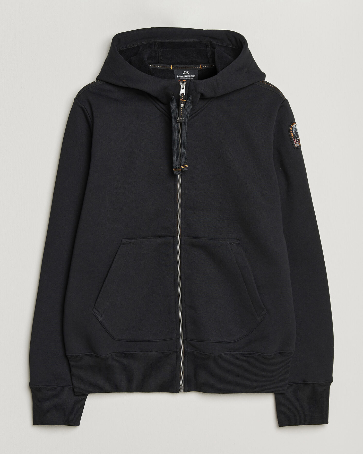 Herre | Gensere | Parajumpers | Charlie Super Easy Full Zip Black