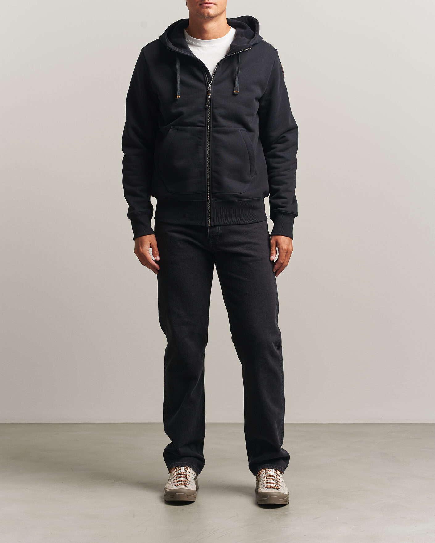 Herre | Gensere | Parajumpers | Charlie Super Easy Full Zip Black