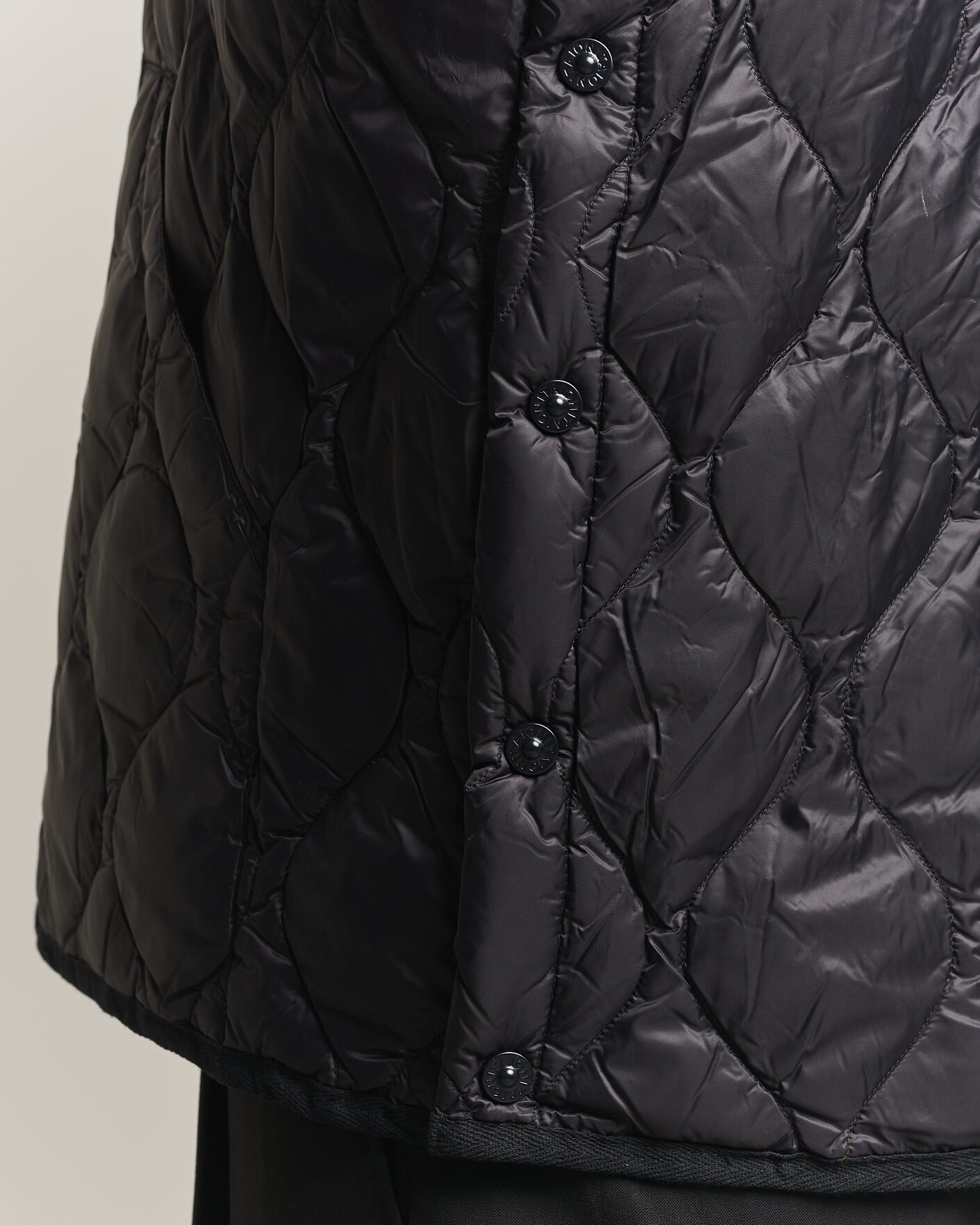 Herre | Vester | TAION | Military Crew Neck Down Vest Black