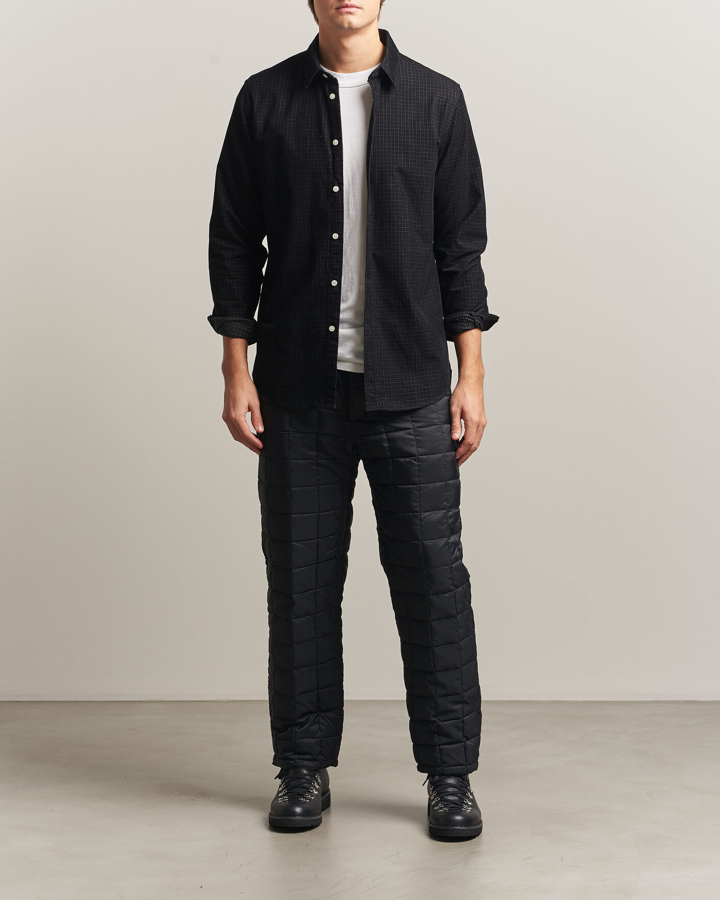 Herre | Bukser | TAION | Mountain Down Pants Black