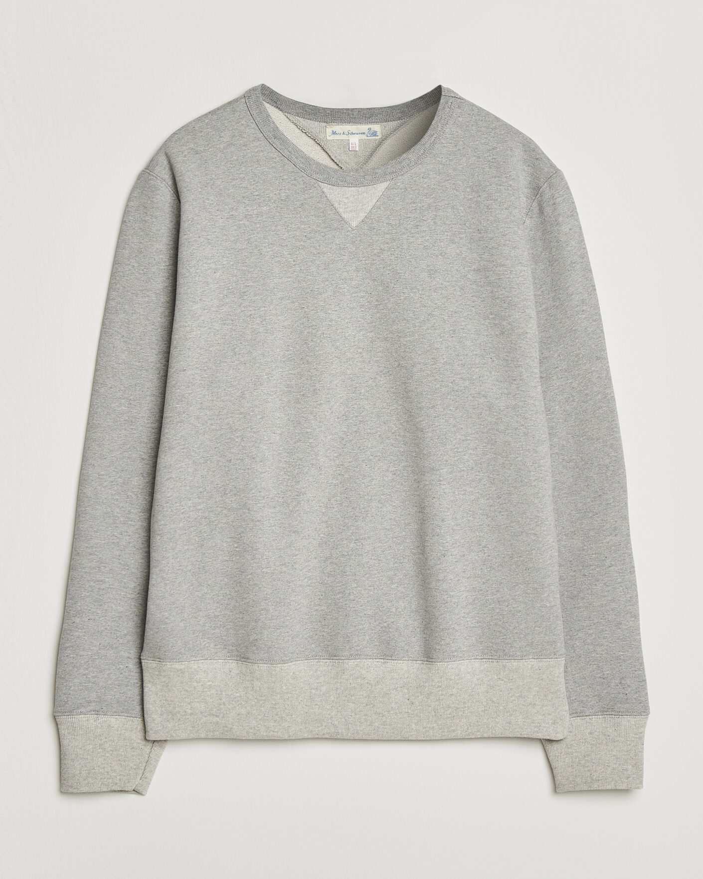 Herre | Gensere | Merz b. Schwanen | Vintage Machine Sweatshirt Grey Melange