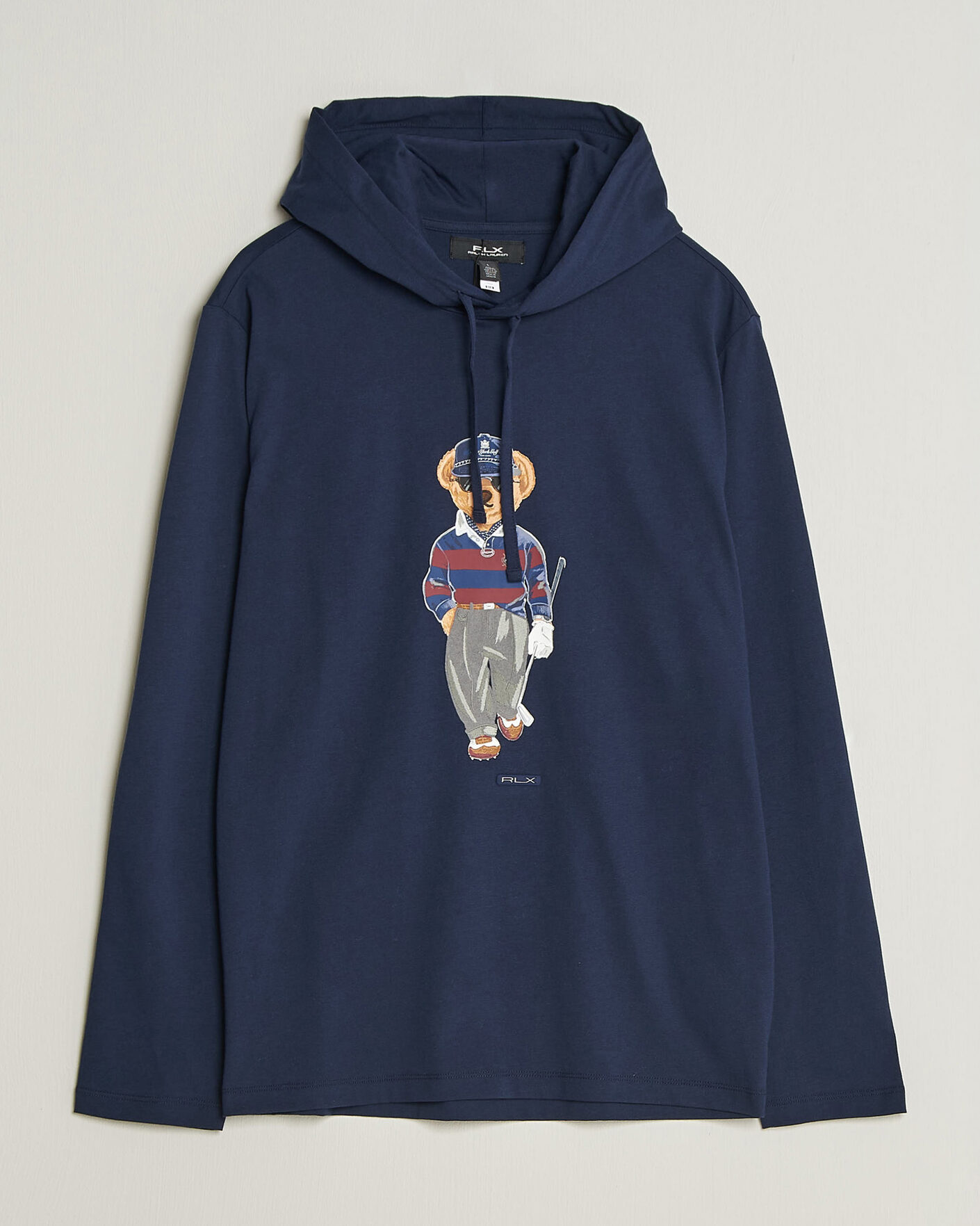 Herre | Gensere | RLX Ralph Lauren | Bear Hoodie Refined Navy