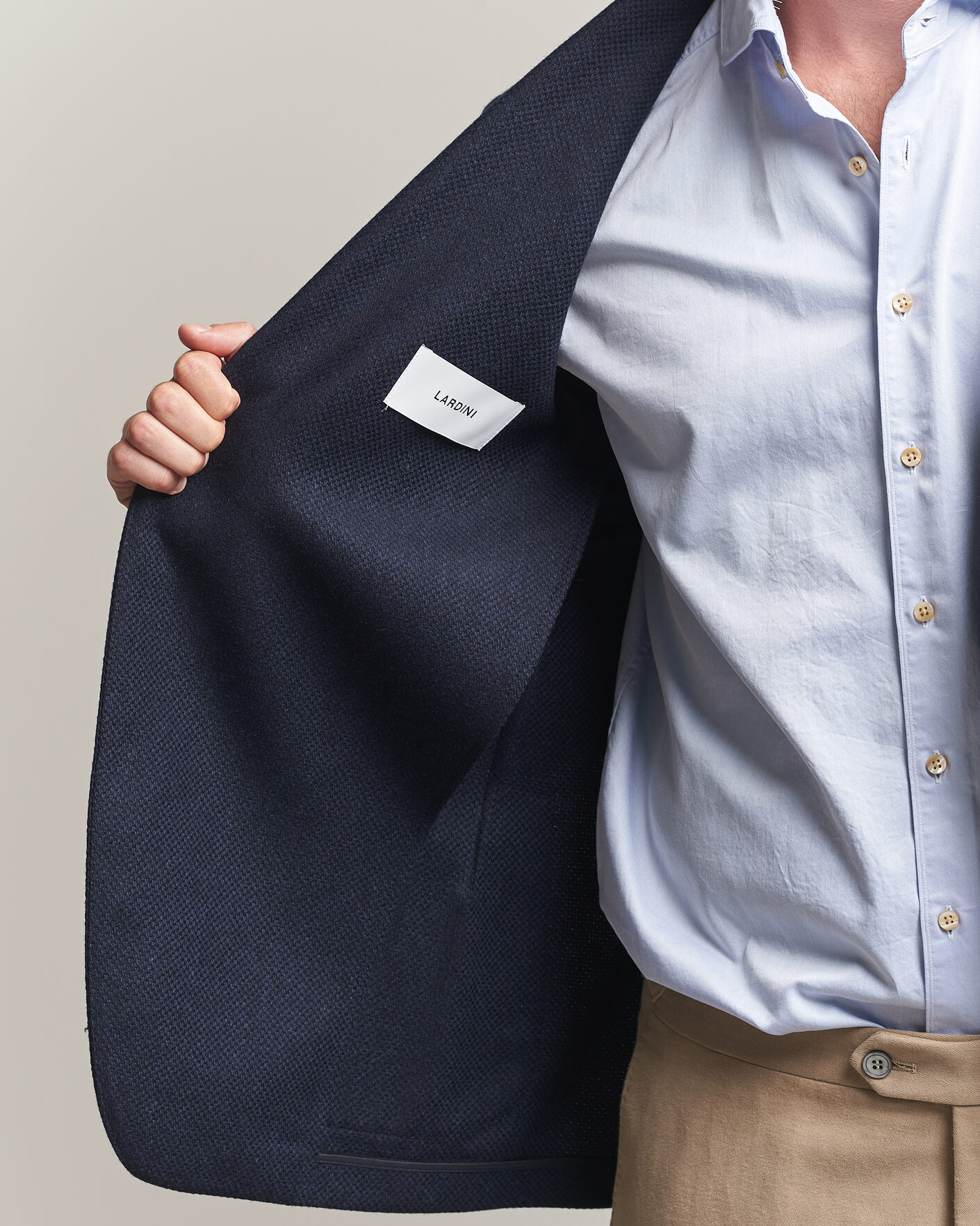 Herre | Dressjakker | Lardini | Wool/Cashmere Blazer Navy