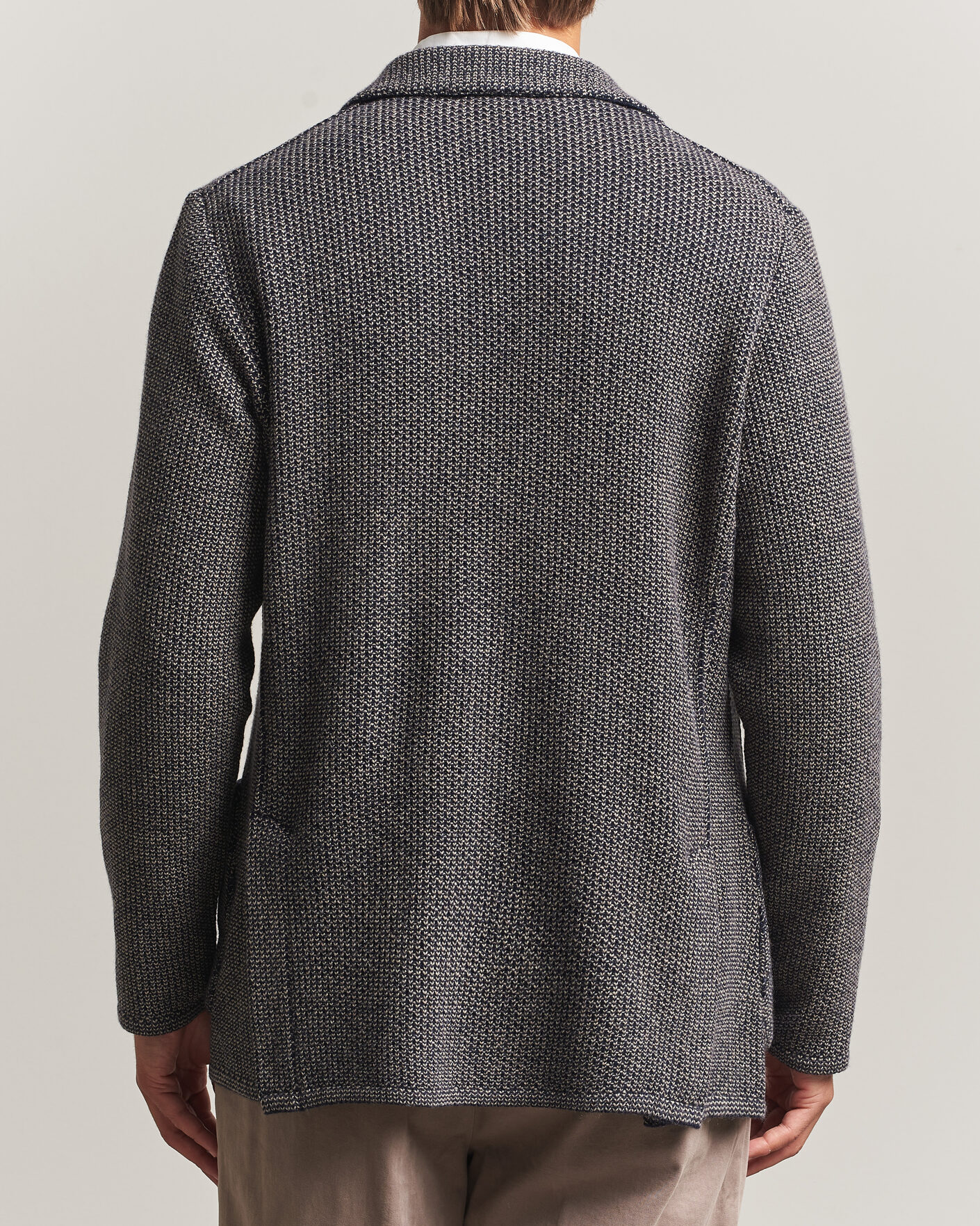Herre | Dressjakker | Lardini | Structured Cashmere Blazer Navy