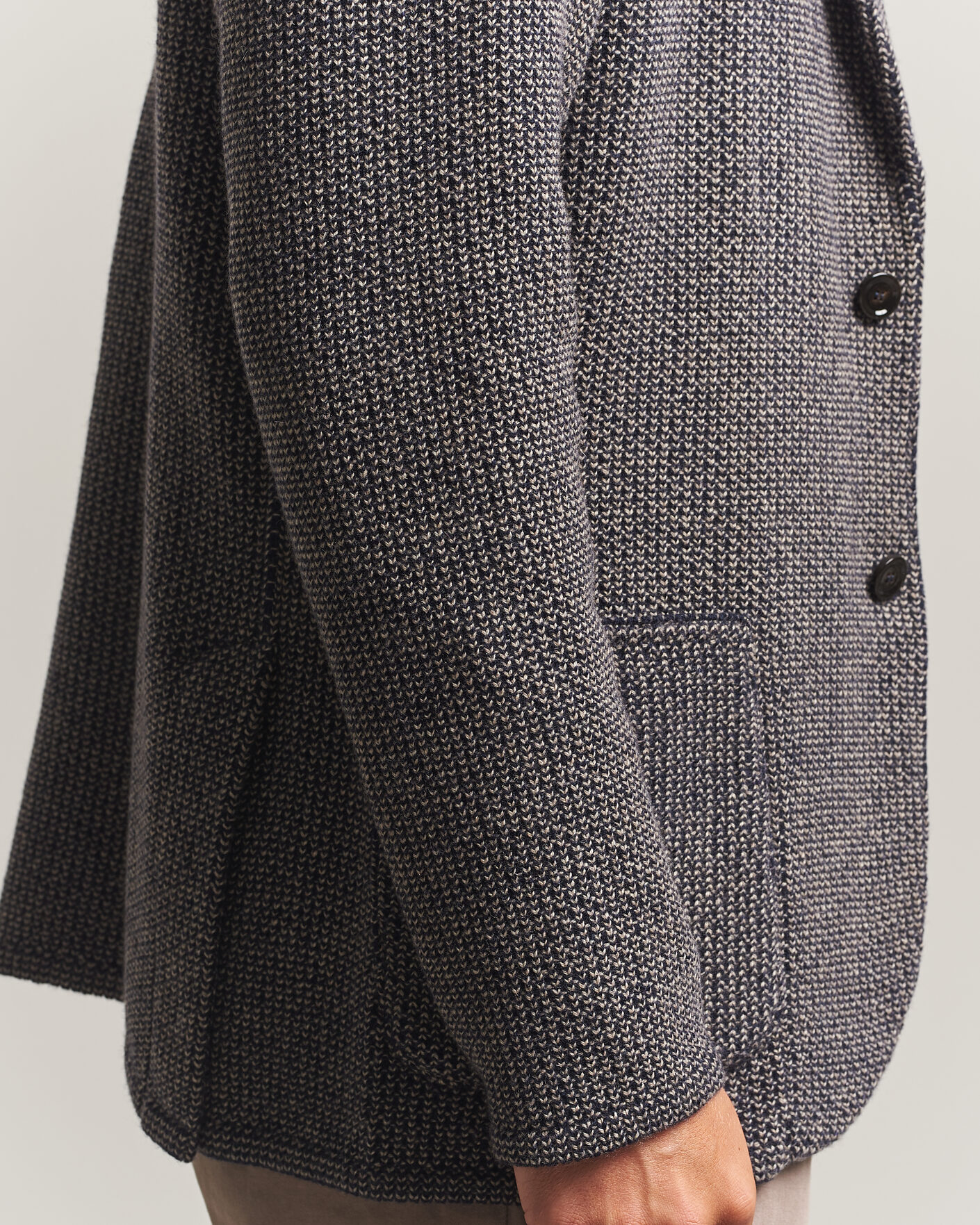 Herre | Dressjakker | Lardini | Structured Cashmere Blazer Navy