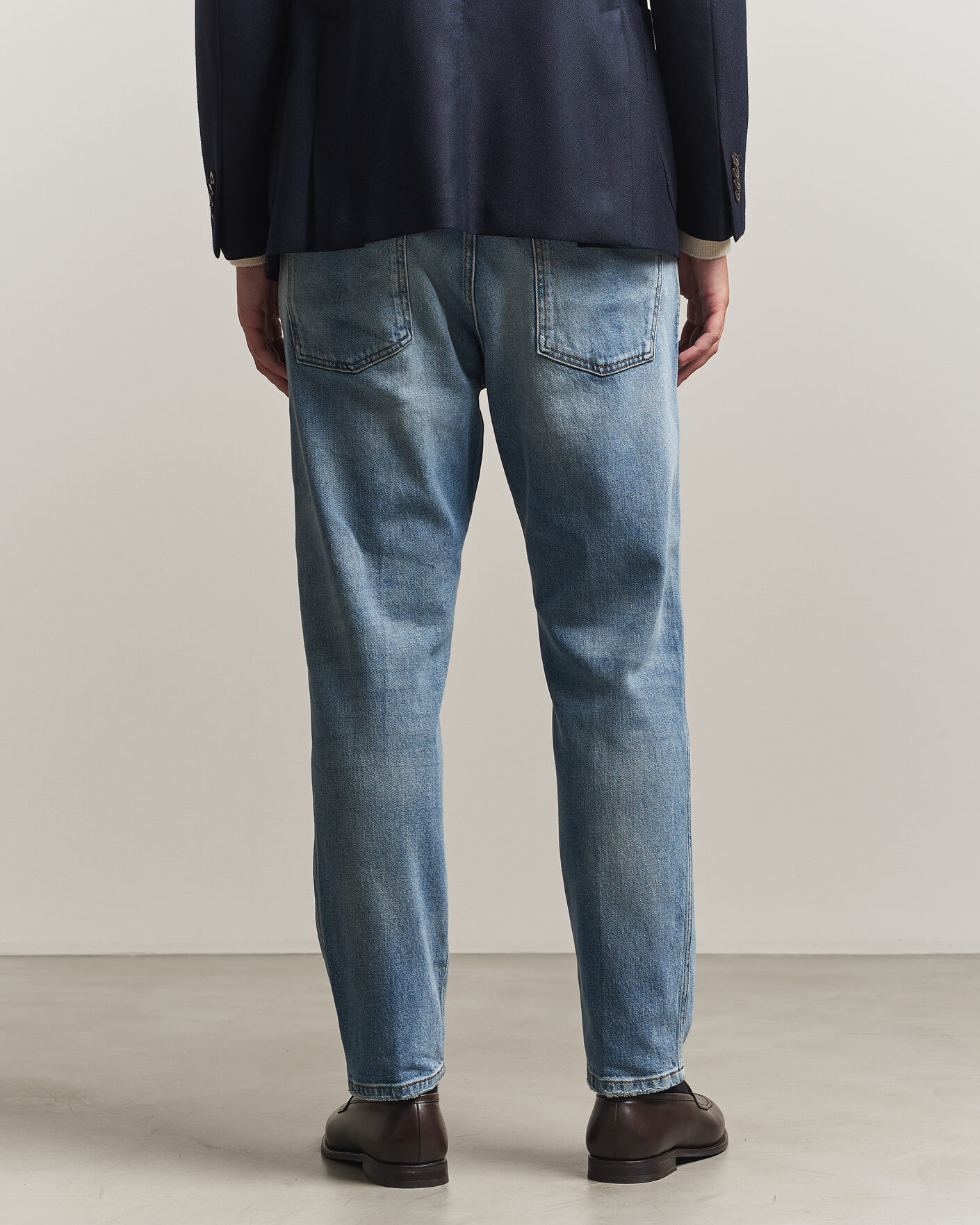 Herre | Jeans | Lardini | Cotton Denim Blue