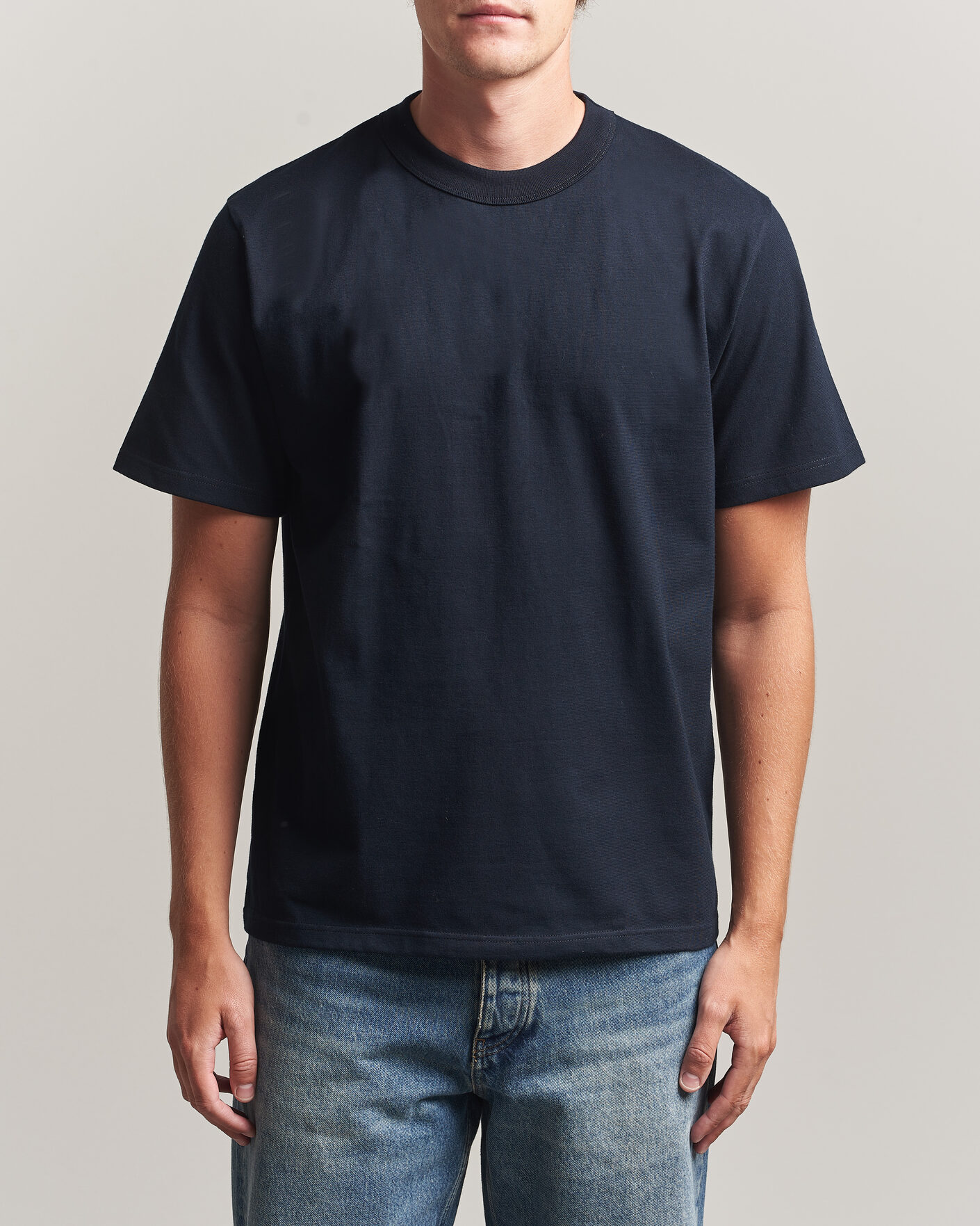 Herre | T-Shirts | Armor Lux for Care of Carl | Armor-lux 2-Pack Heritage Callac T-Shirt Rich Navy