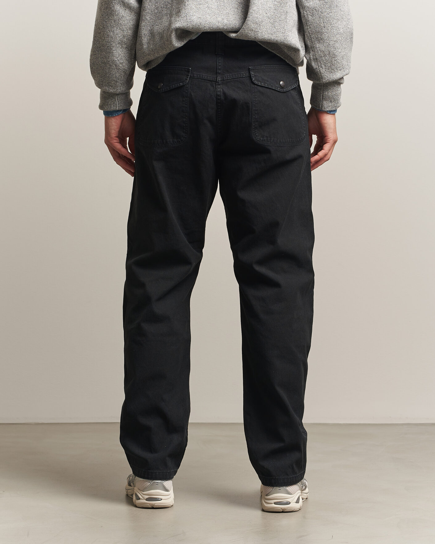 Herre | Bukser | orSlow | Double Knee Work Trousers Black