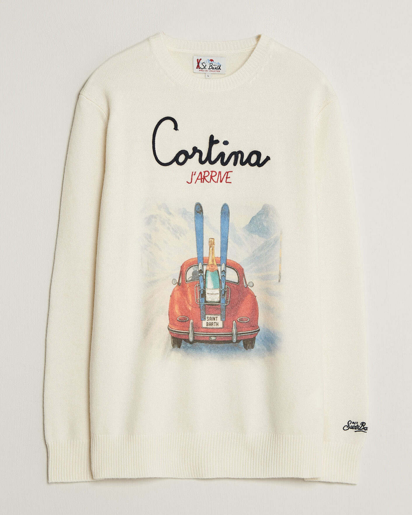 Herre | Gensere | MC2 Saint Barth | Heron Printed Sweater Cortina