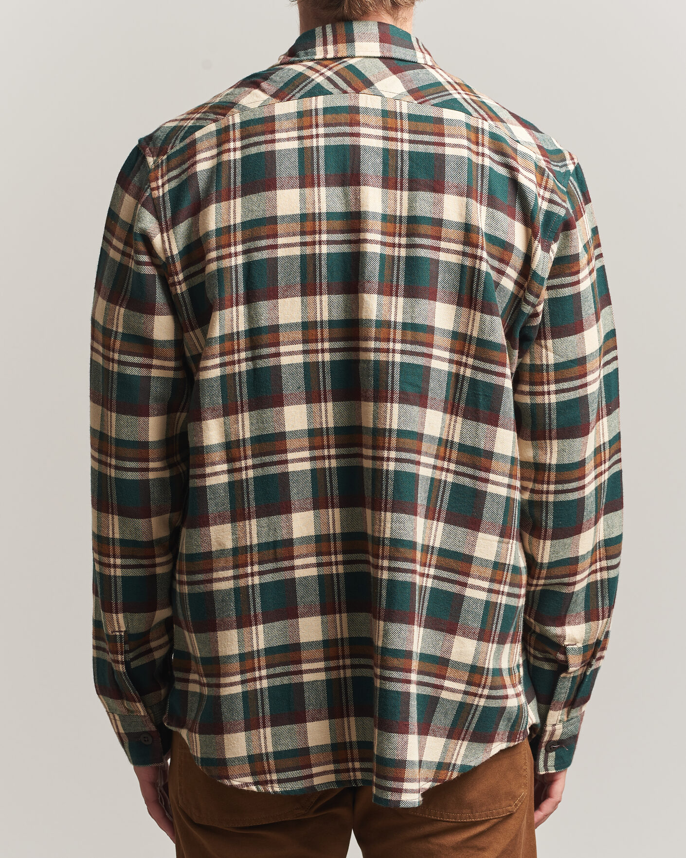Herre | Skjorter | Filson | The Rangeland Flannel Shirt Green