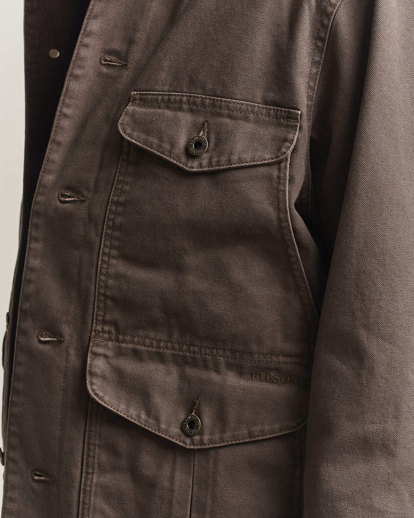 Herre | Jakker | Filson | Rustic Canvas Journeyman Canvas Jacket Bark