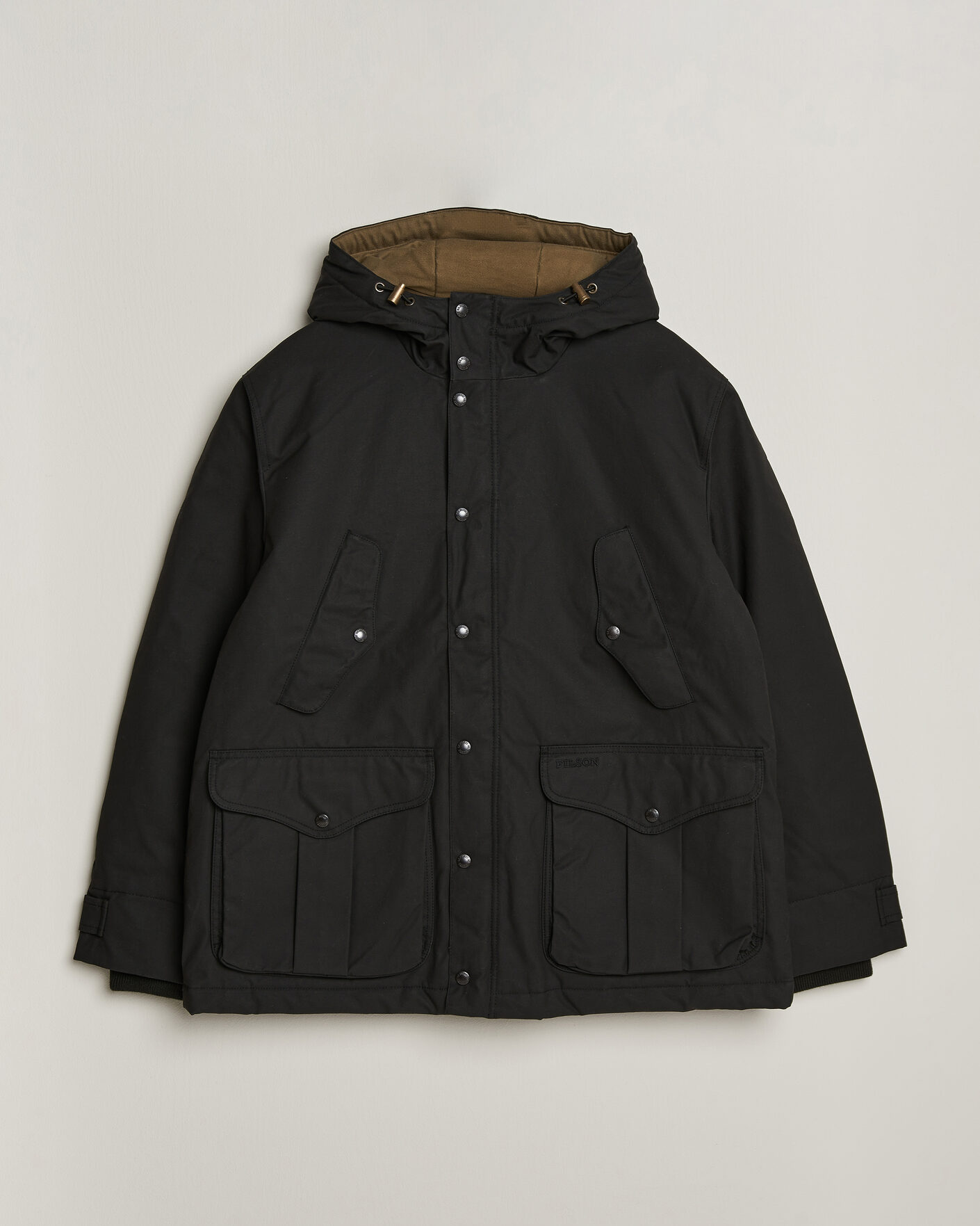 Herre | Jakker | Filson | Waxed Mountain Parka Black