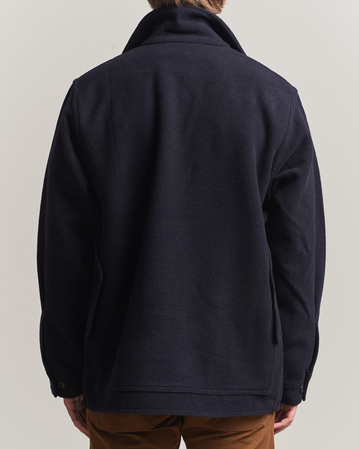 Herre | Jakker | Filson | Mackinaw Wool Cruiser Dark Navy