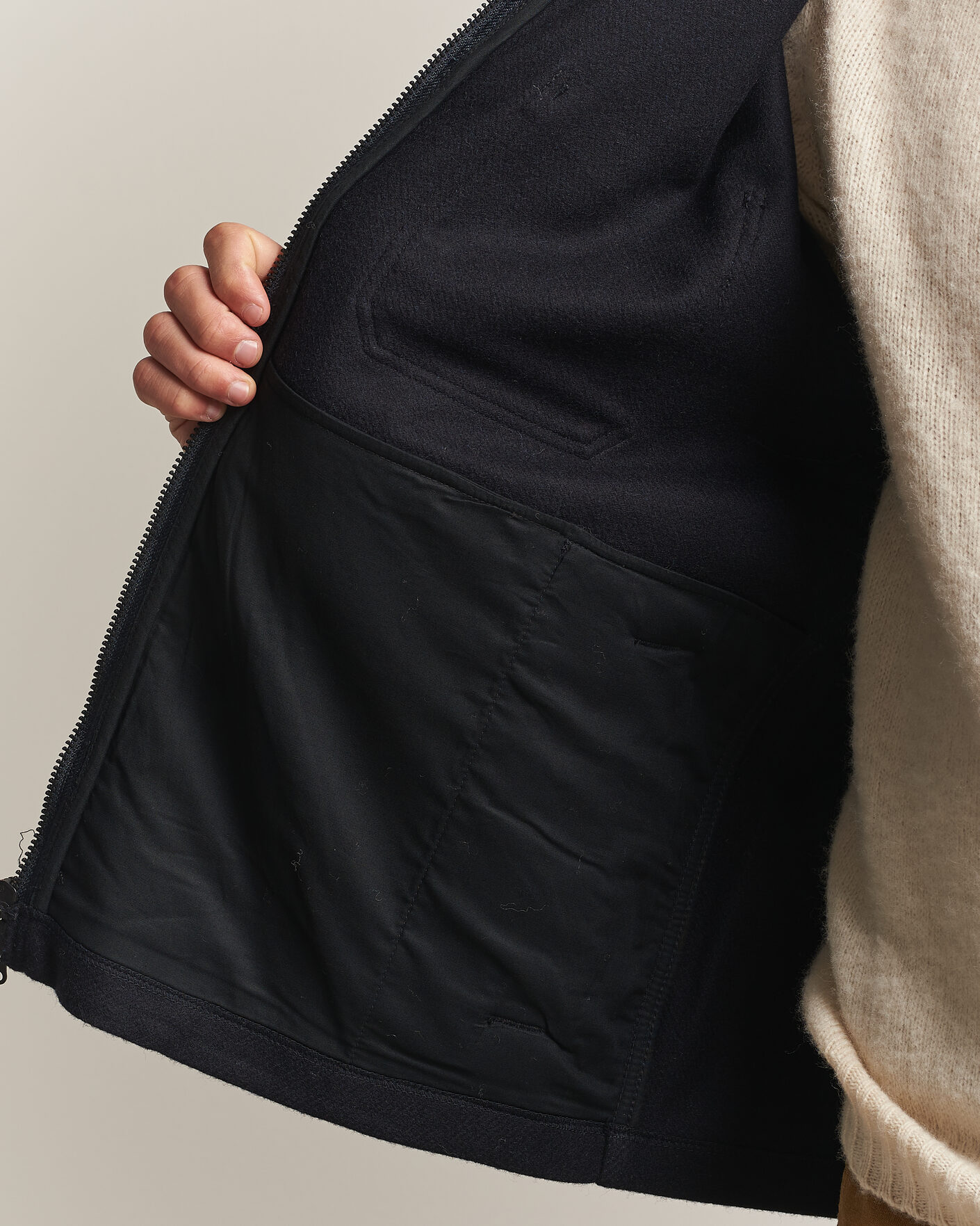 Herre | Jakker | Filson | Wool Cruiser Jac Shirt Dark Navy