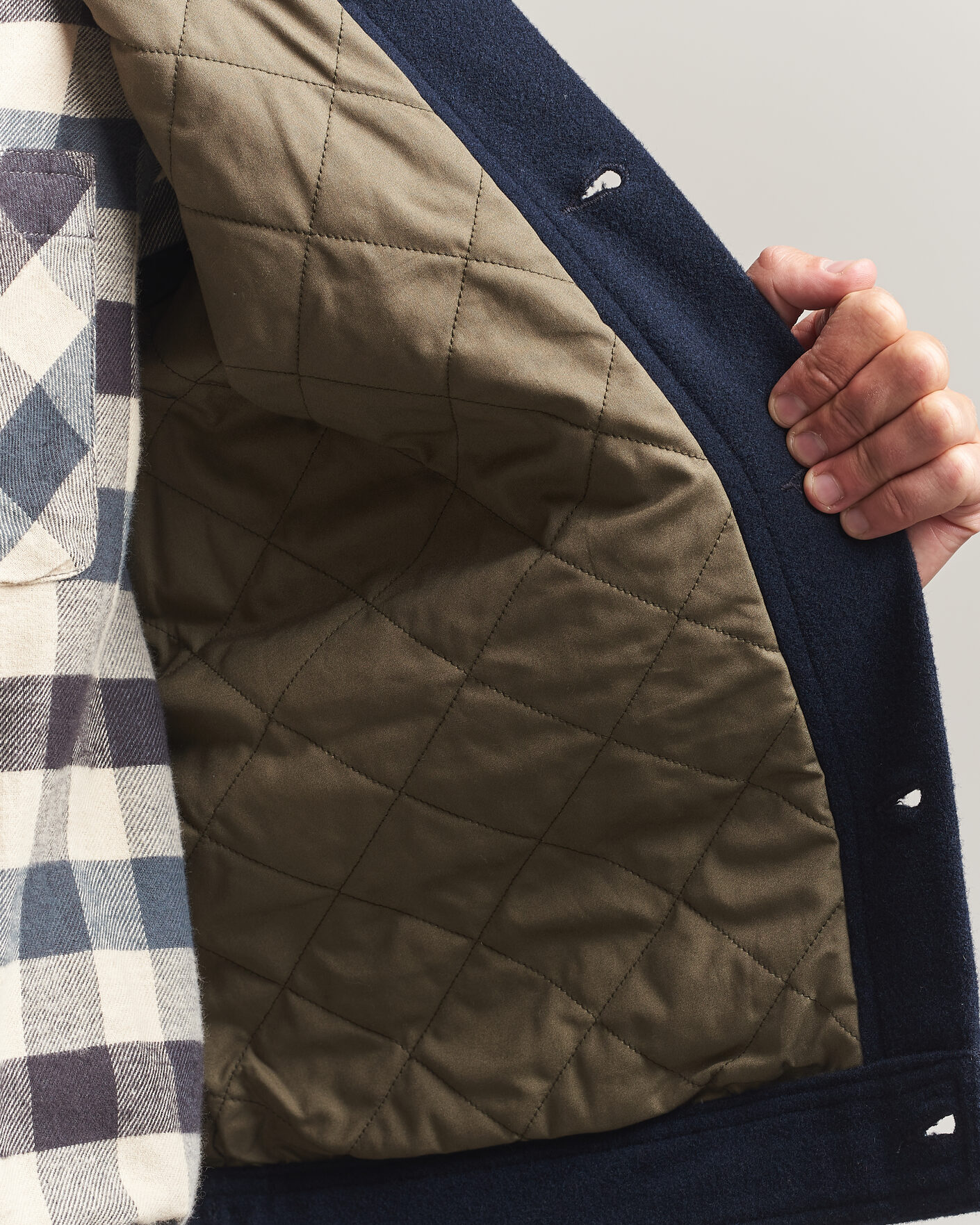 Herre | Jakker | Filson | Spokane Insulated Short Cruiser Navy