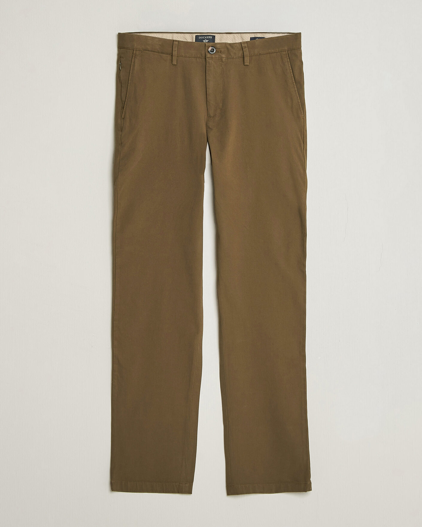 Herre | Bukser | Dockers | Cotton Slim Chino Dark Moss