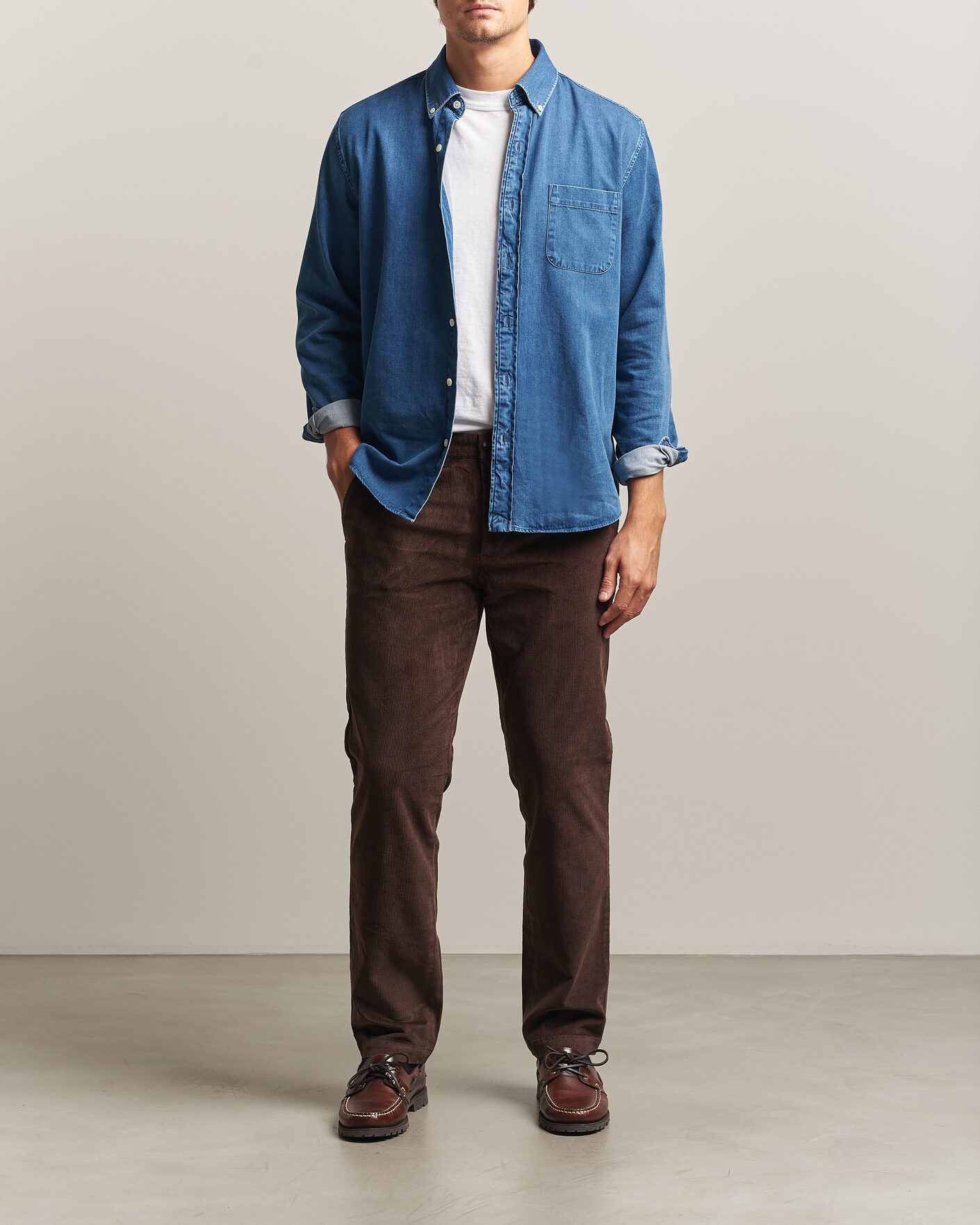 Herre | Bukser | Dockers | Cotton Slim Chino Hot Fudge