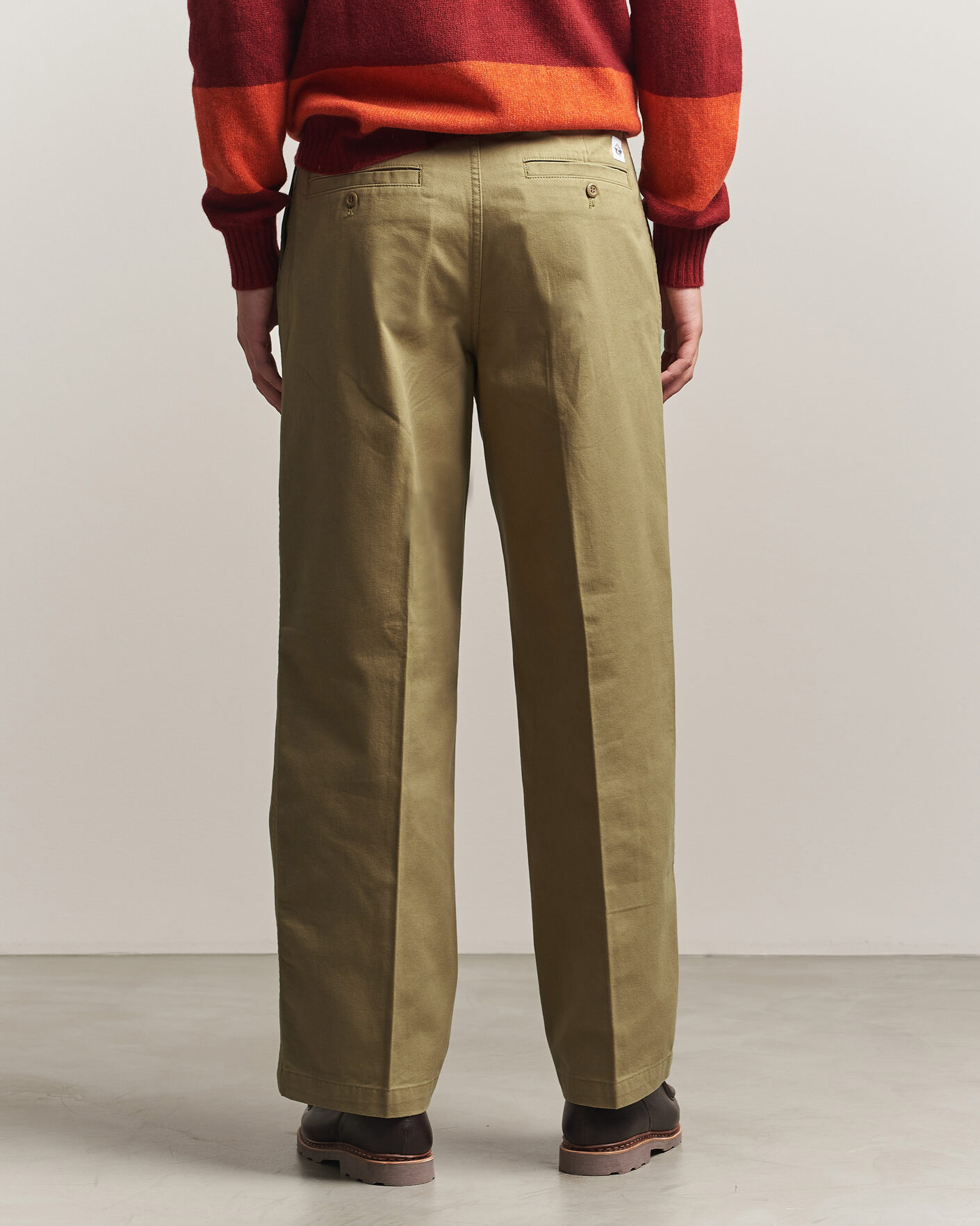 Herre | Bukser | Dockers | Original Pleated Chino Loose British Khaki