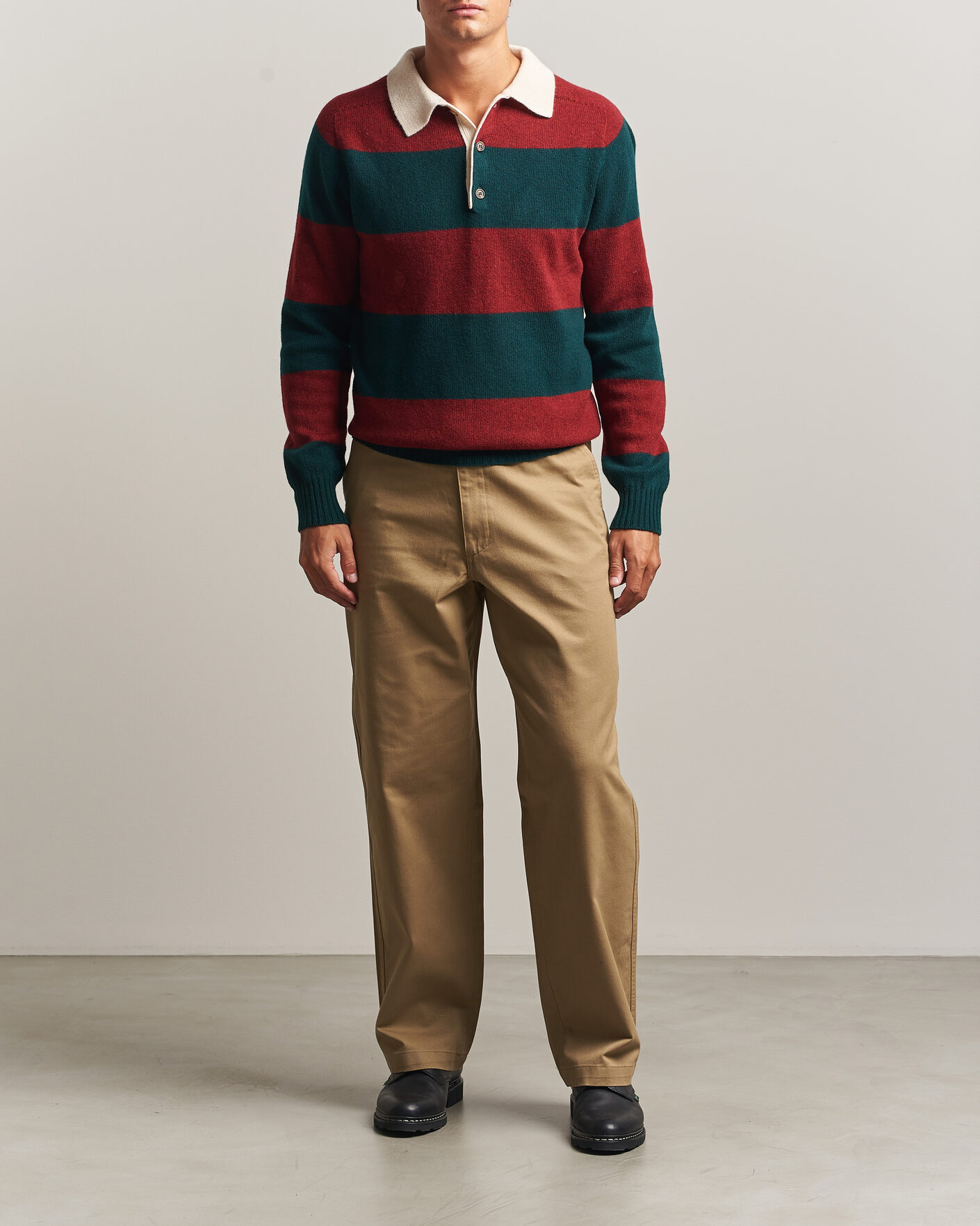 Herre | Bukser | Dockers | Original Chino Loose British Khaki