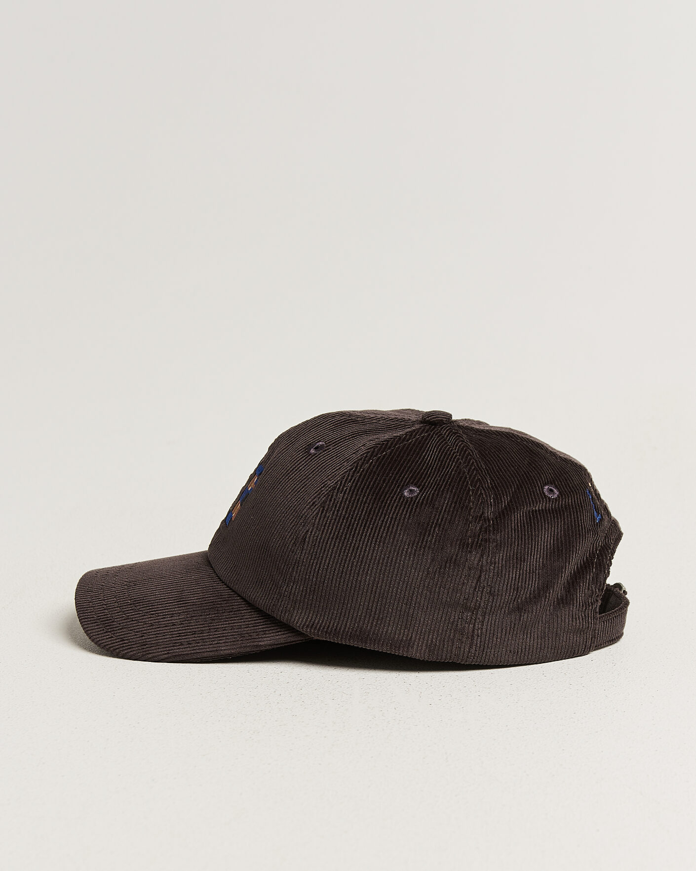 Herre | Hatter og capser | Drake's | D 1977 Cord Baseball Cap Brown