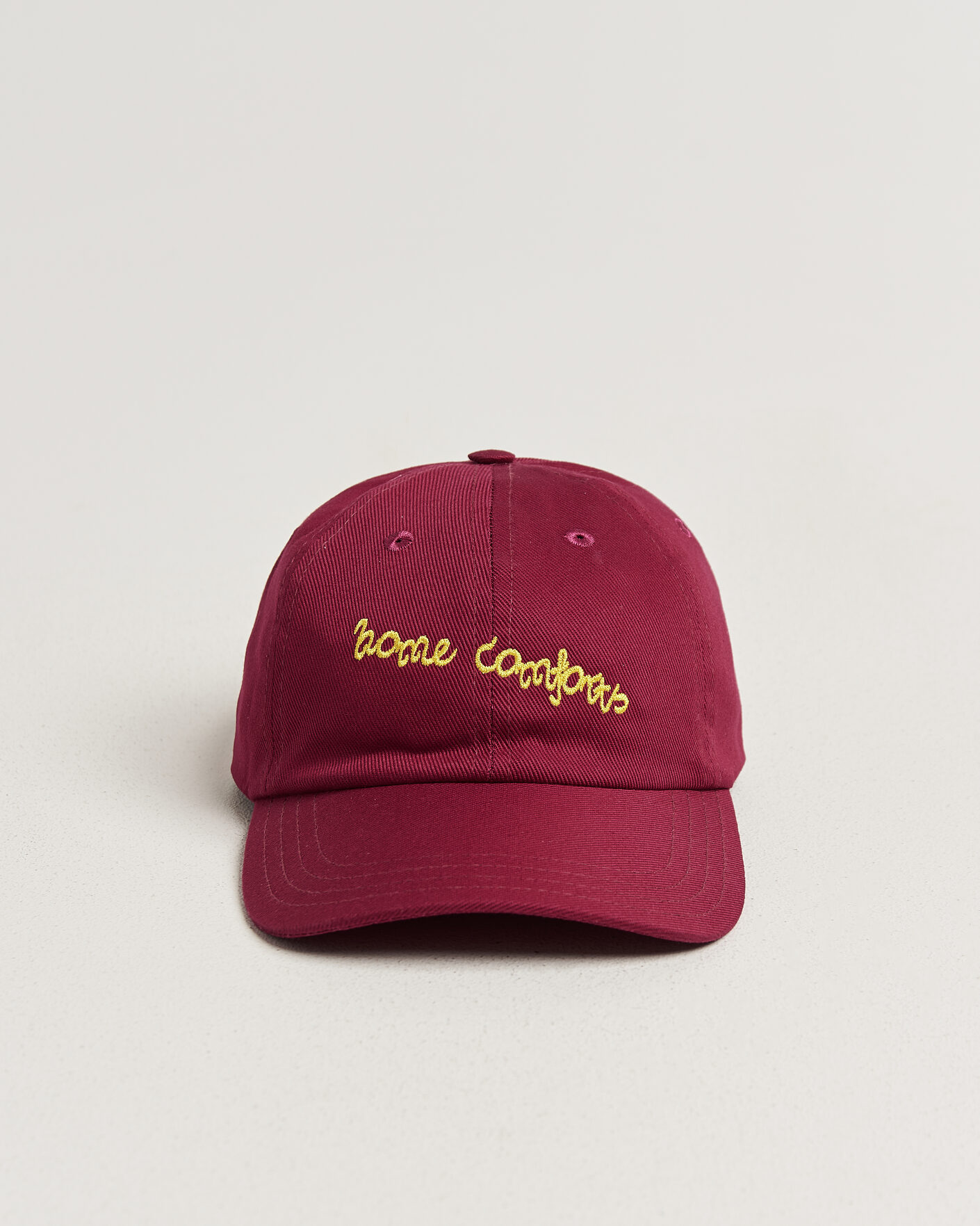 Herre | Hatter og capser | Drake's | Home Comforts Twill Baseball Cap Red