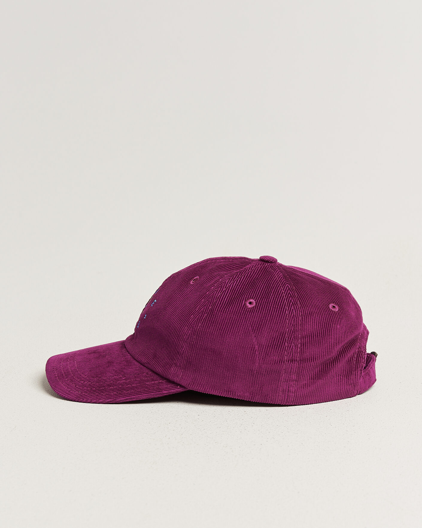 Herre | Hatter og capser | Drake's | Clock Twill Cord Baseball Cap Red