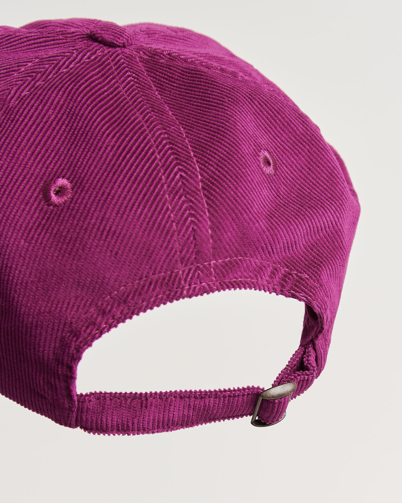 Herre | Hatter og capser | Drake's | Clock Twill Cord Baseball Cap Red