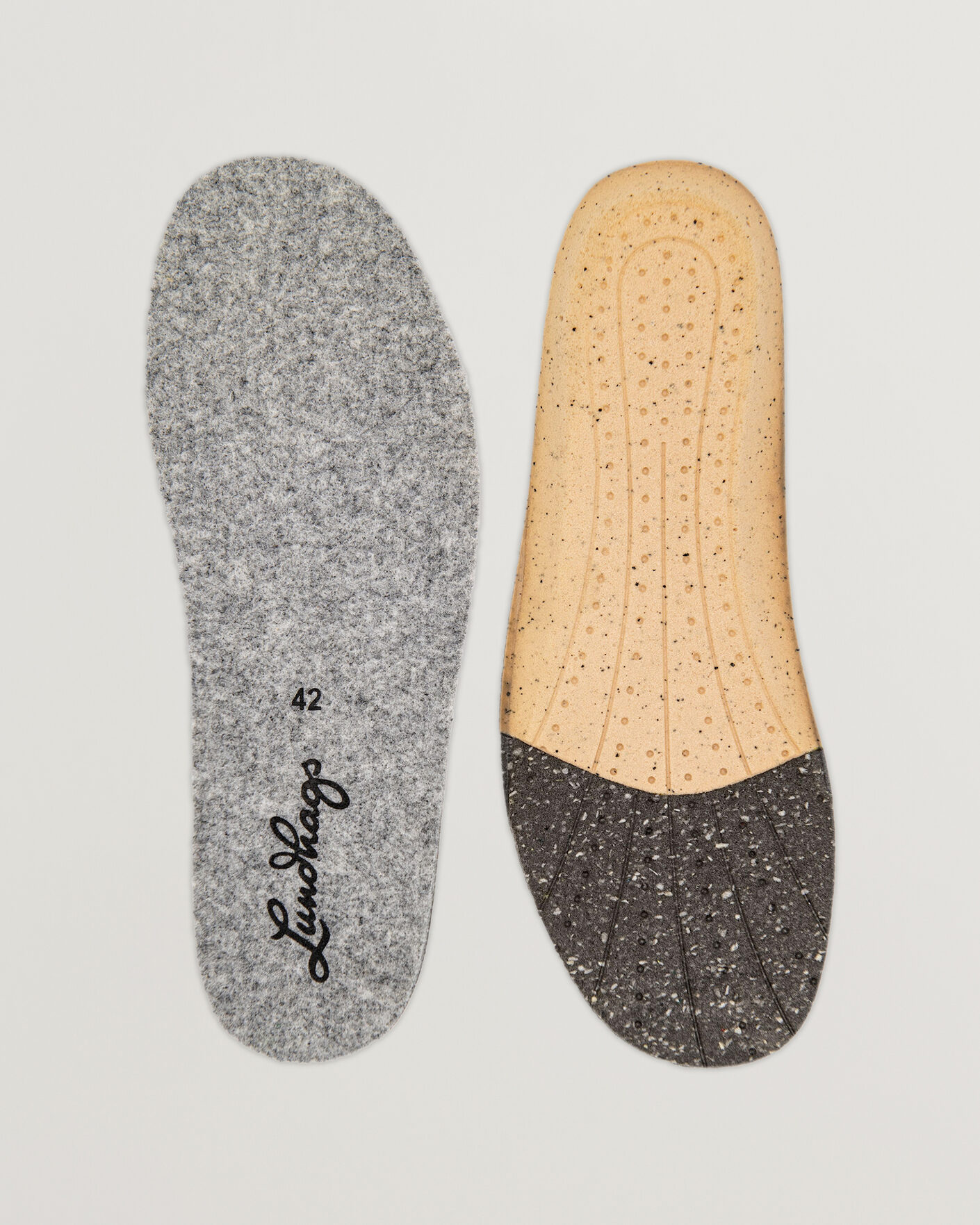 Herre | Skopleie | Lundhags | Moen Wool Insole Grey
