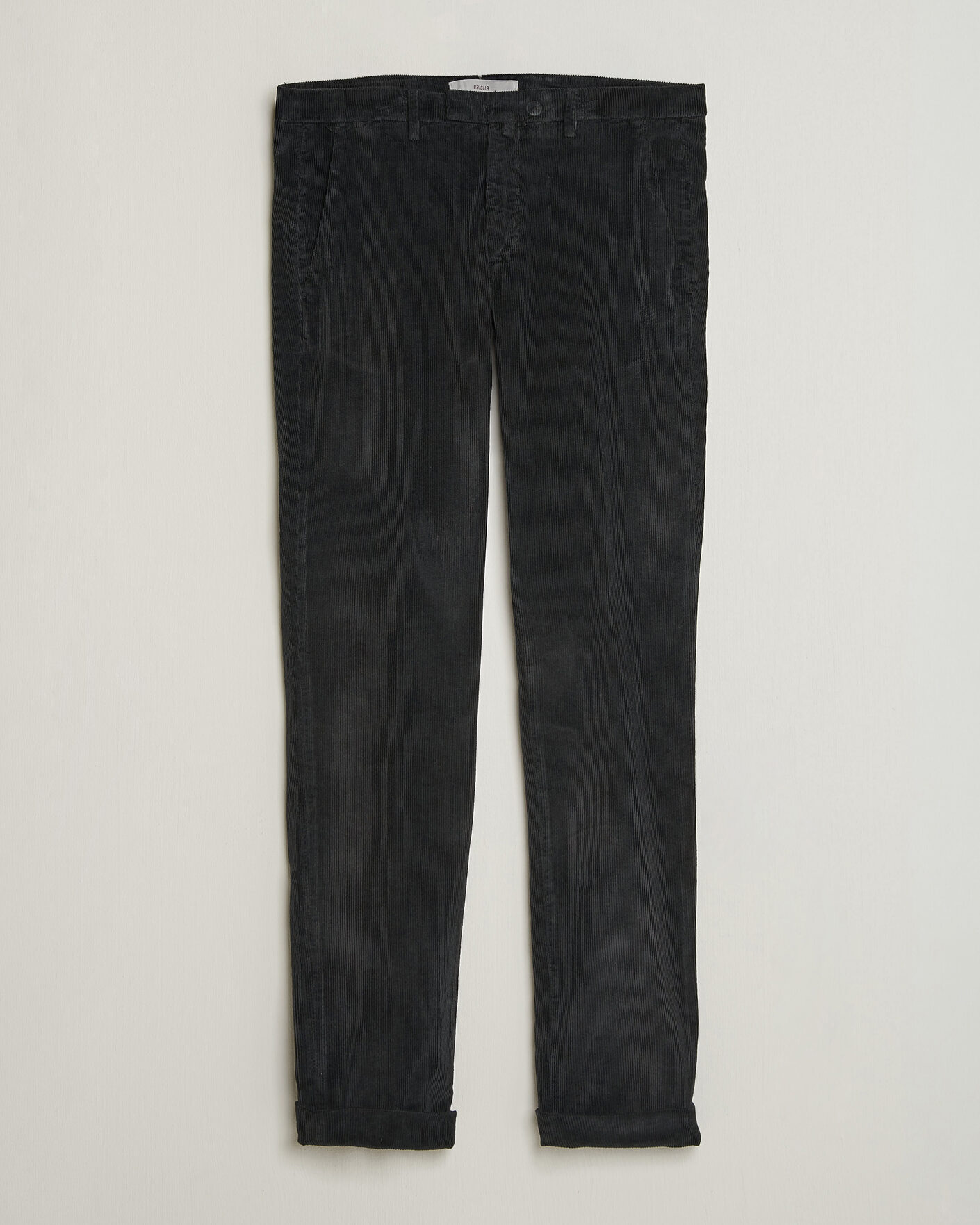 Herre | Bukser | Briglia 1949 | Slim Fit Corduroy Trousers Black