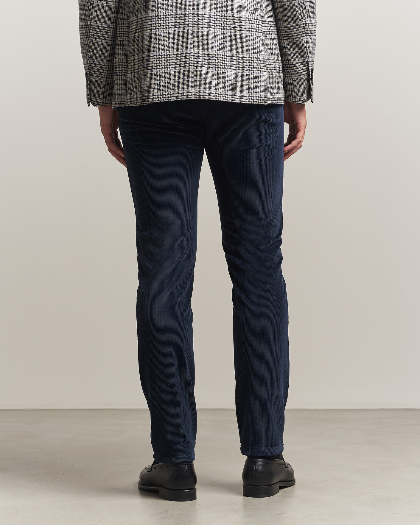 Herre | Bukser | Briglia 1949 | Slim Fit Corduroy Trousers Navy