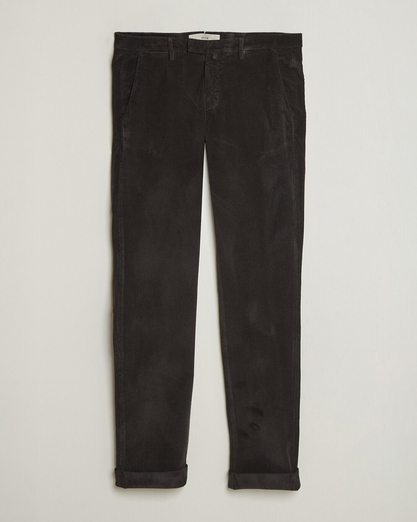 Herre | Bukser | Briglia 1949 | Slim Fit Corduroy Trousers Dark Brown
