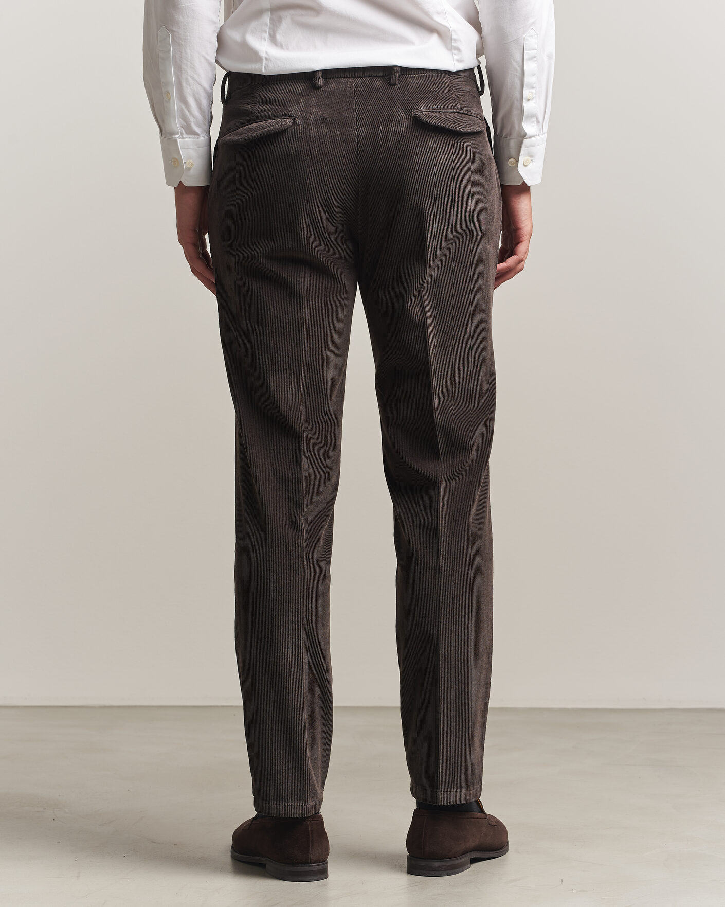 Herre | Bukser | Briglia 1949 | Easy Fit Corduroy Trousers Brown