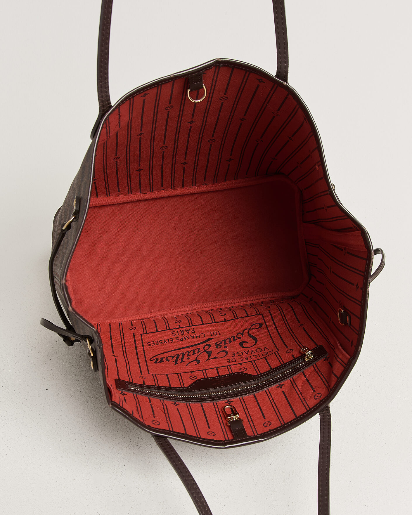 Herre | Pre-Owned & Vintage Bags | Louis Vuitton Pre-Owned | Nevelfull MM Damier Ebene