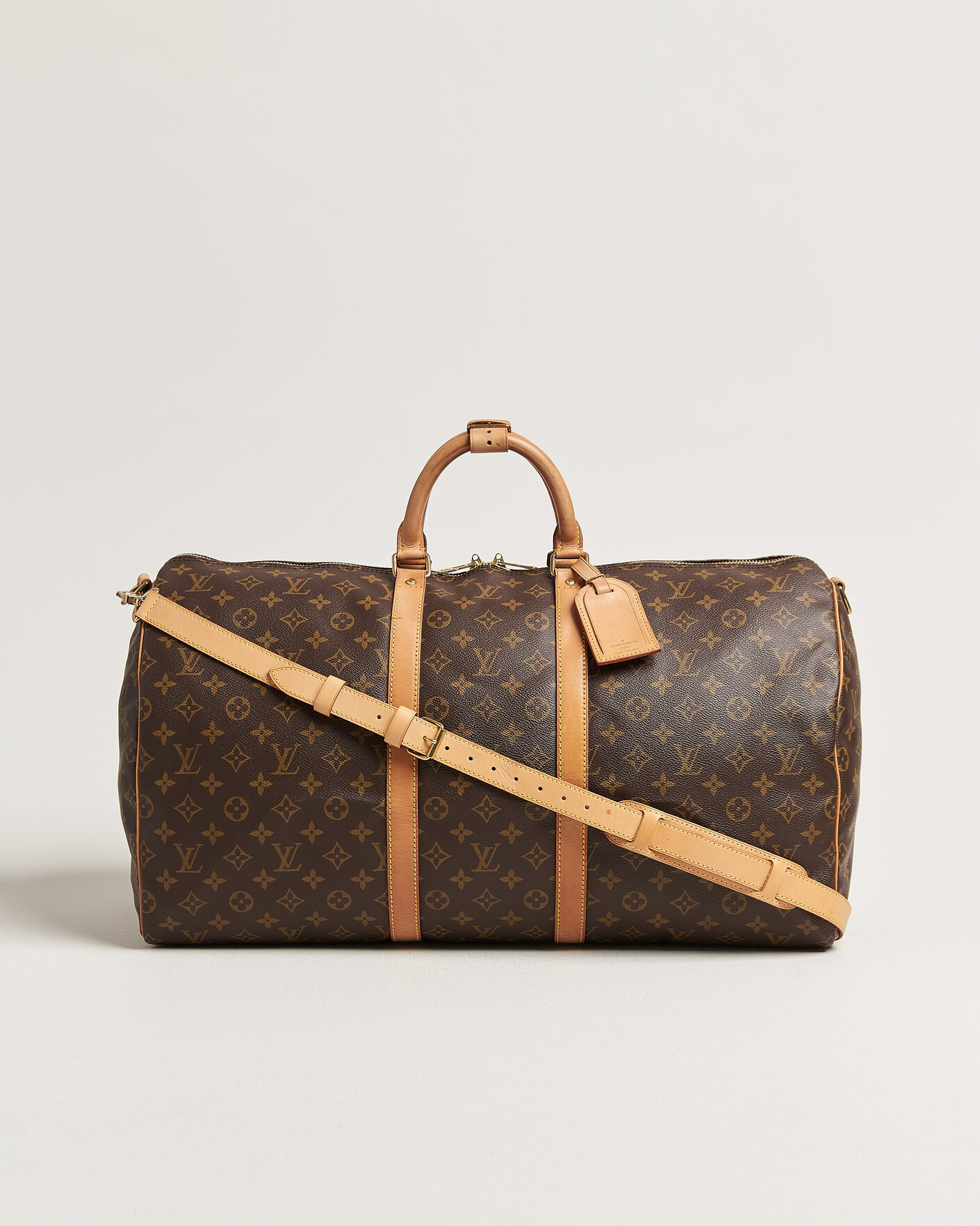 Herre | Pre-Owned & Vintage Bags | Louis Vuitton Pre-Owned | Keepall Bandouliére 55 Monogram