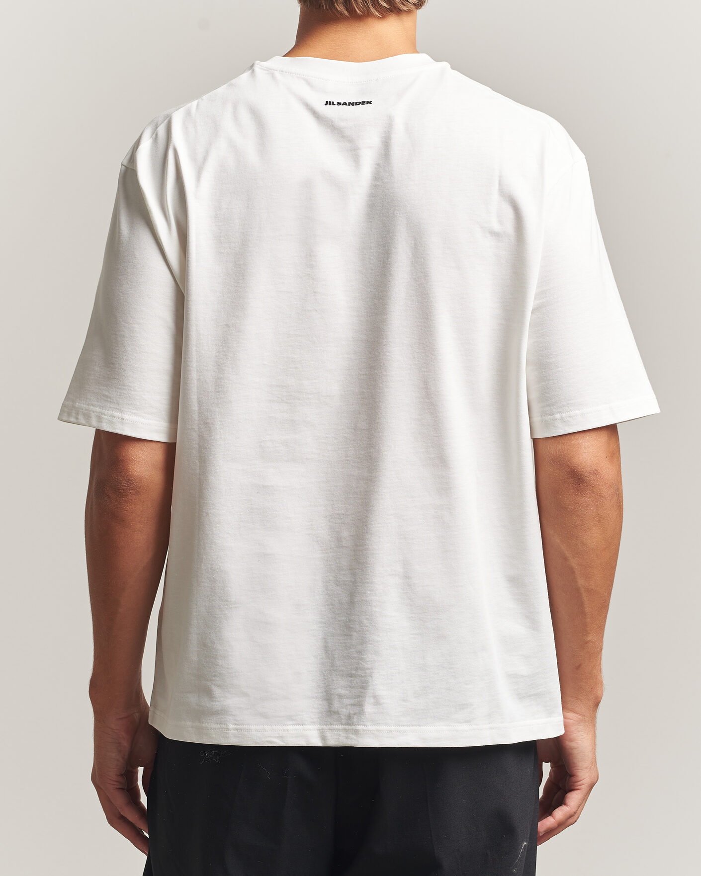 Herre | T-Shirts | Jil Sander | Photo Print T-Shirt White