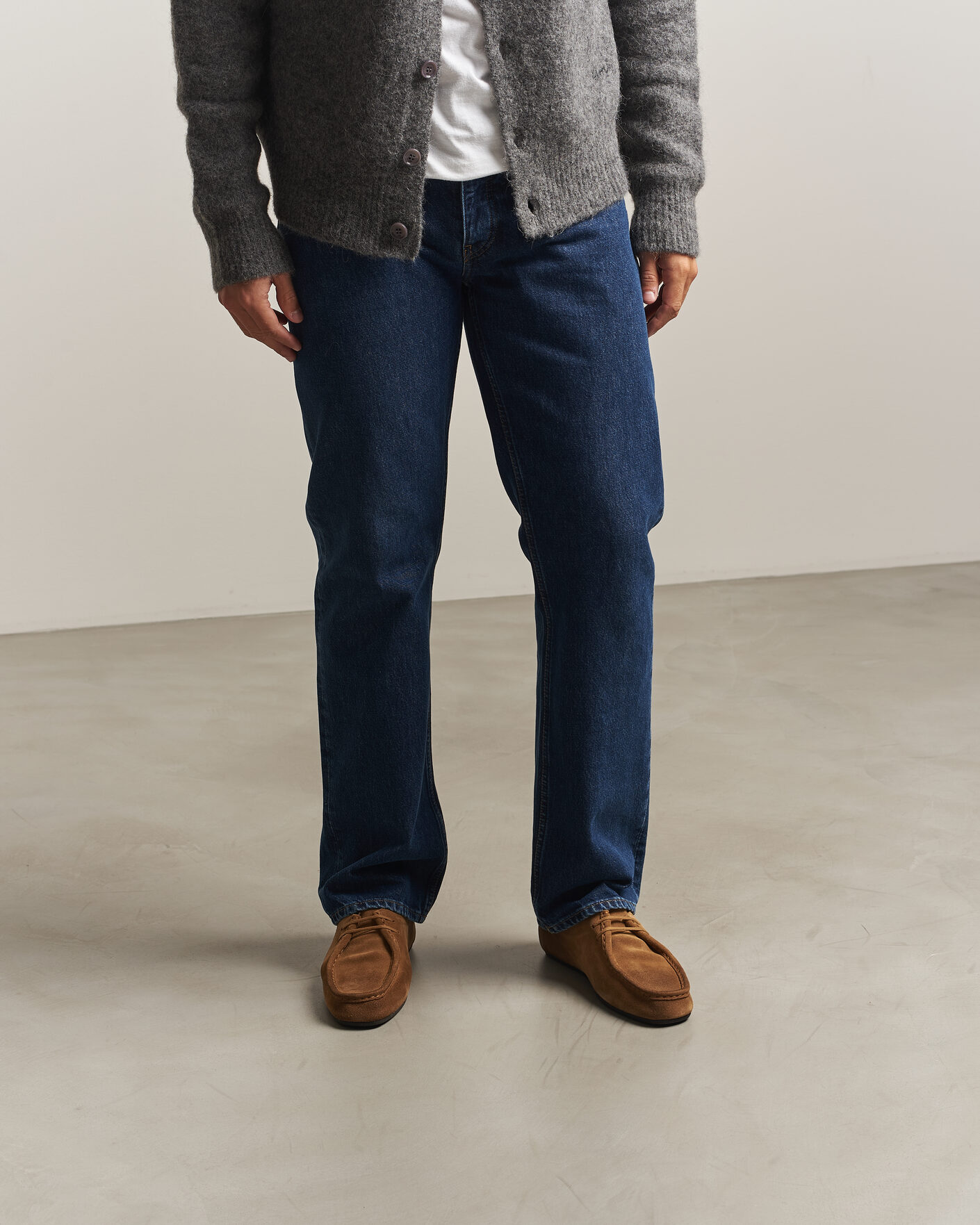 Herre | Seilersko | Jil Sander | Hood Moc Toe Walnut Suede