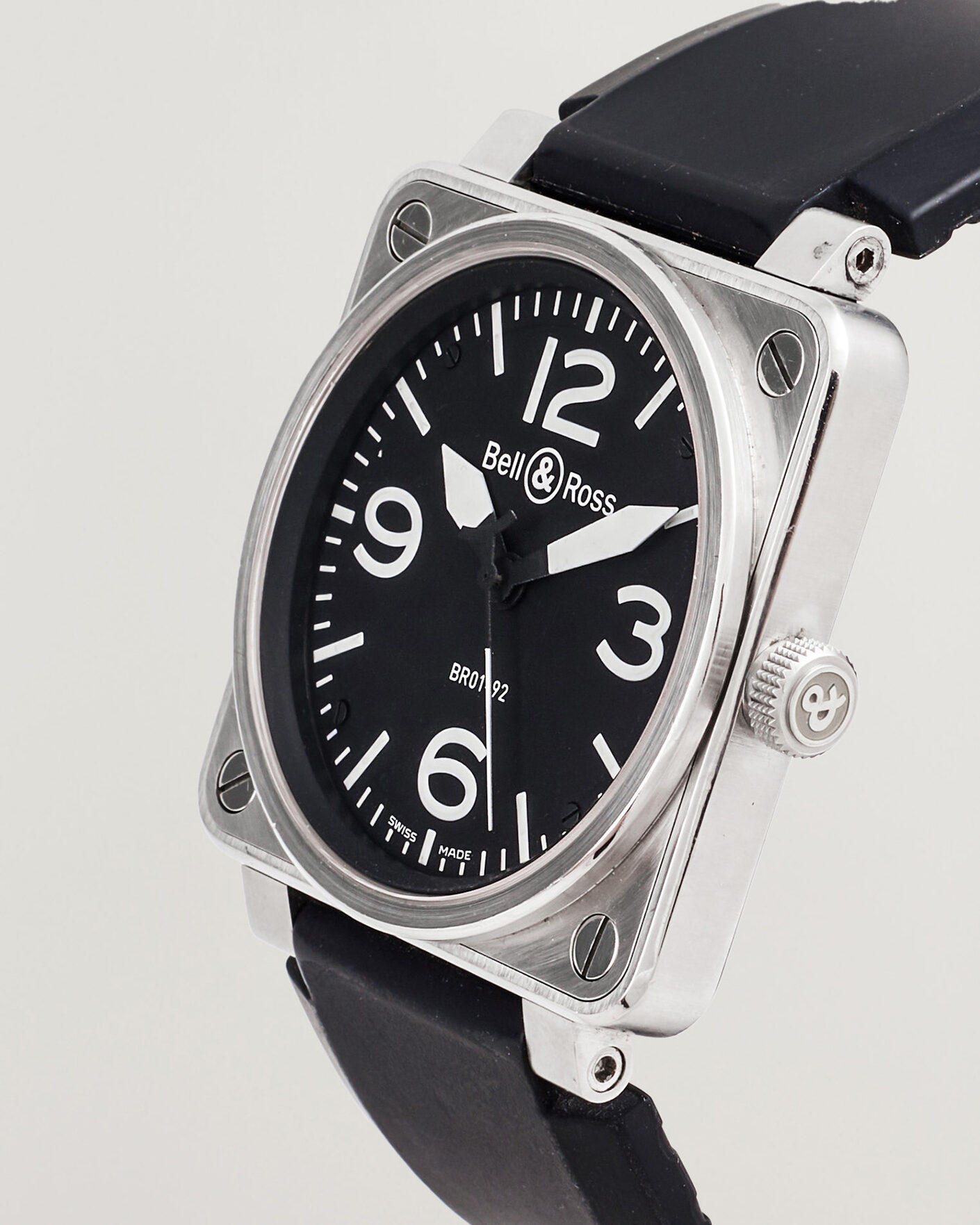 Herre | Pre-Owned & Vintage Watches | Bell & Ross Pre-Owned | BR 01-92 STEEL