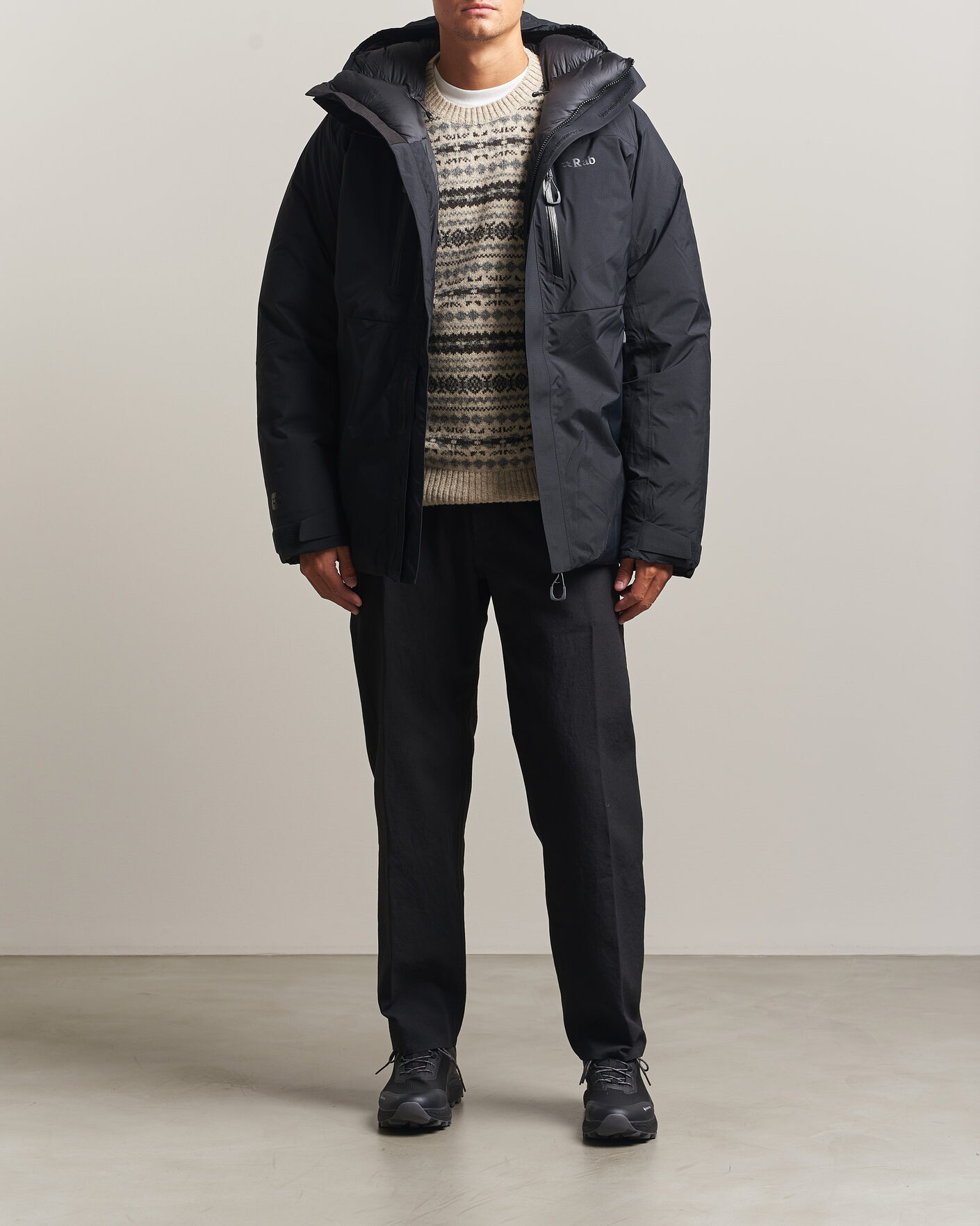 Herre | Jakker | Rab | Batura Waterproof Down Jacket Black