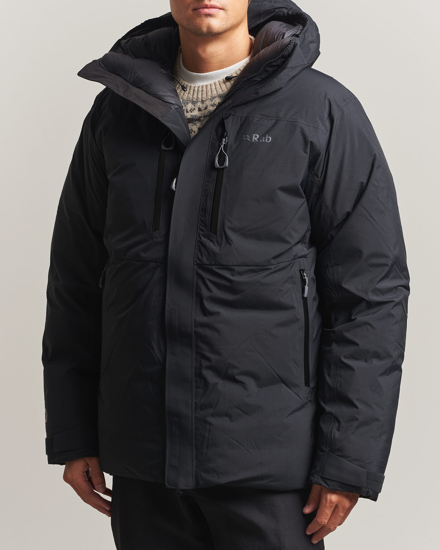 Herre | Jakker | Rab | Batura Waterproof Down Jacket Black