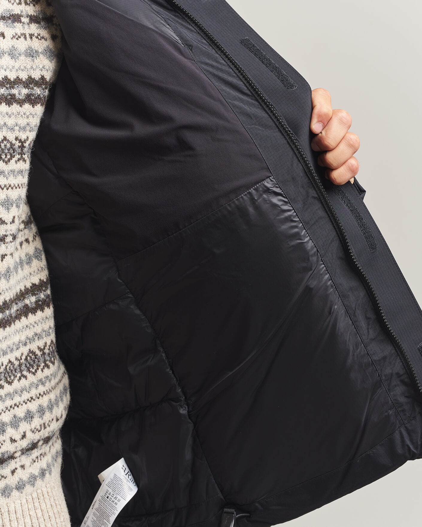 Herre | Jakker | Rab | Batura Waterproof Down Jacket Black