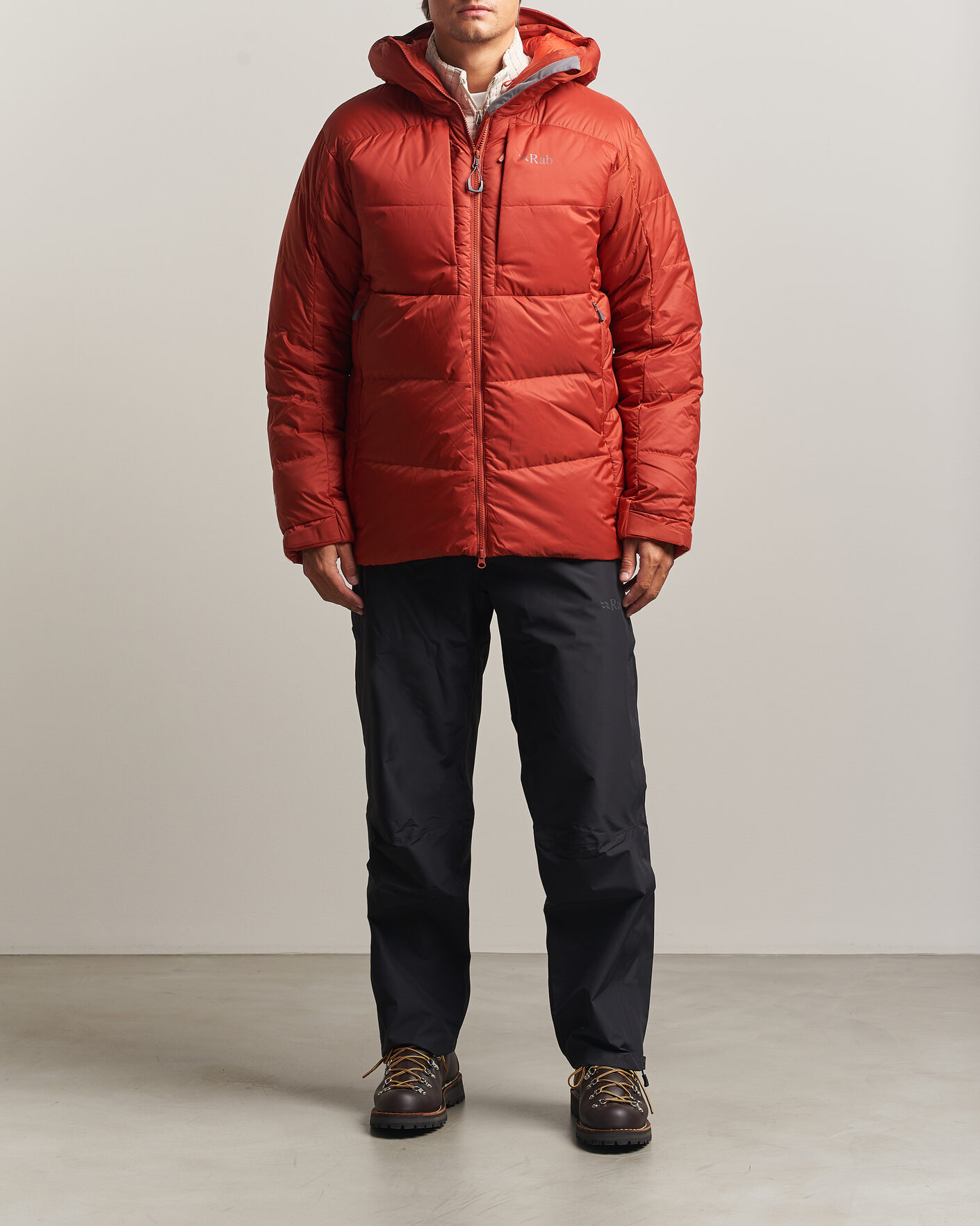Herre | Jakker | Rab | Positron Pro Hoody Down Jacket Tuscan Red