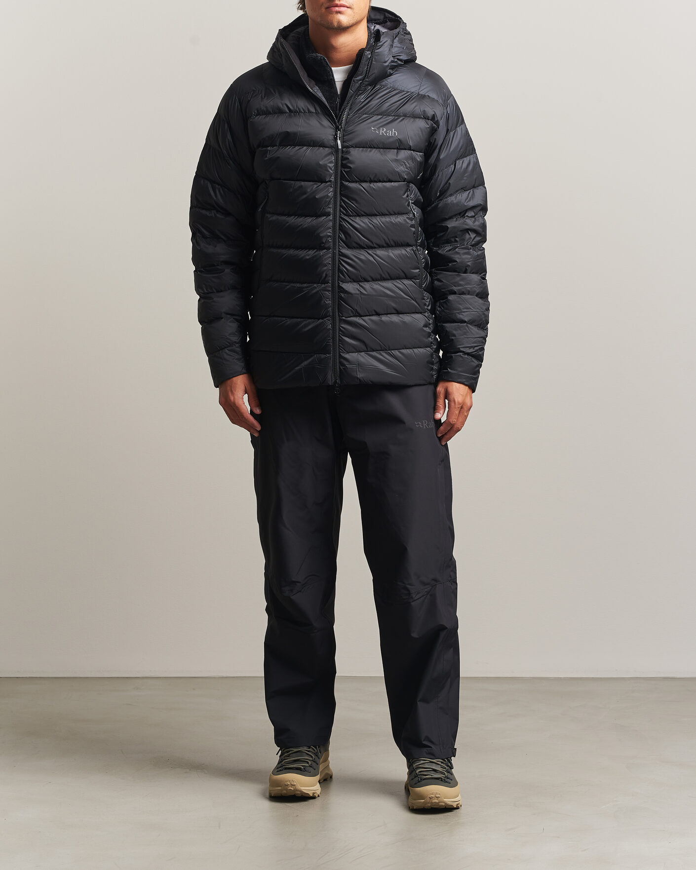 Herre | Jakker | Rab | Electron Pro Hoody Mid Down Jacket Black