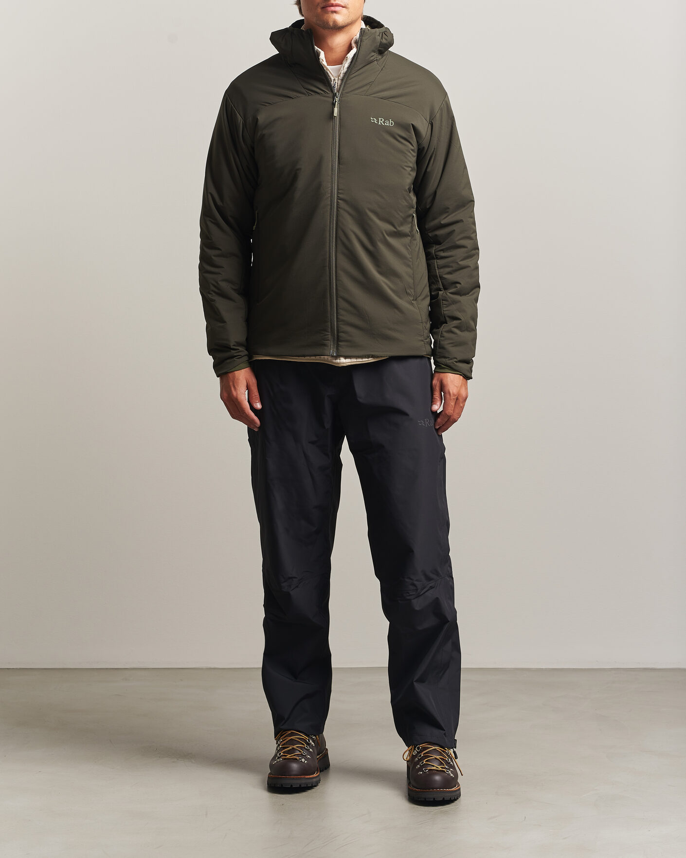 Herre | Jakker | Rab | Xenair Alpine Light Jacket Dark Army