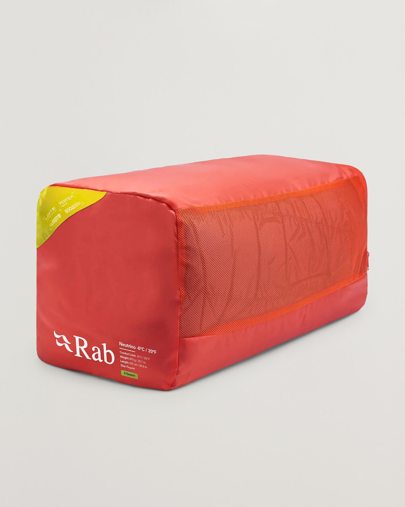 Herre | Outdoor living | Rab | Neutrino -6C Sleeping Bag Long Graphene/Dark Pollen