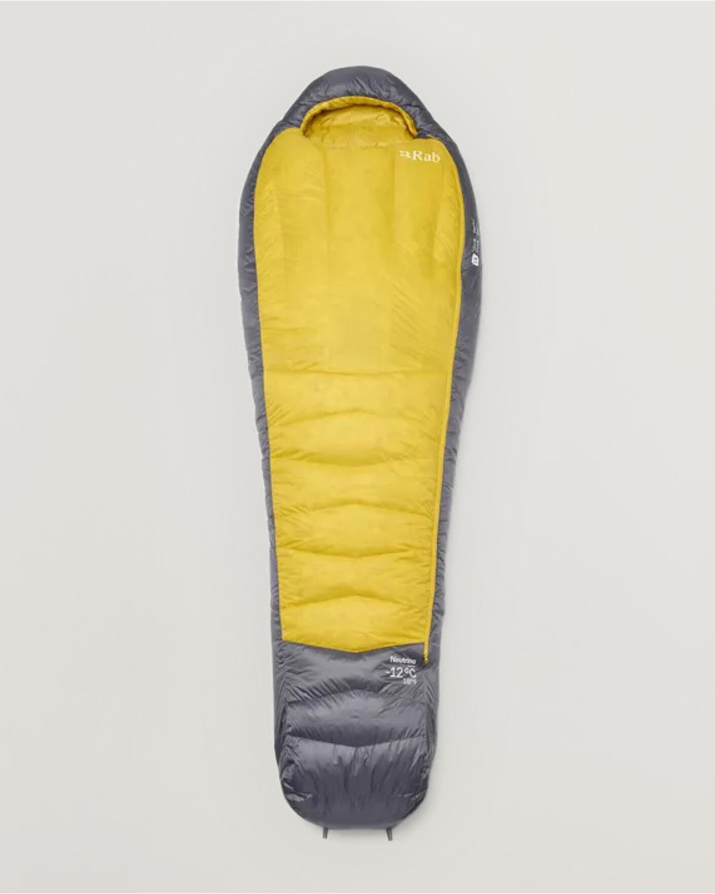 Herre | Outdoor living | Rab | Neutrino -12C Sleeping Bag Long Graphene/Dark Pollen