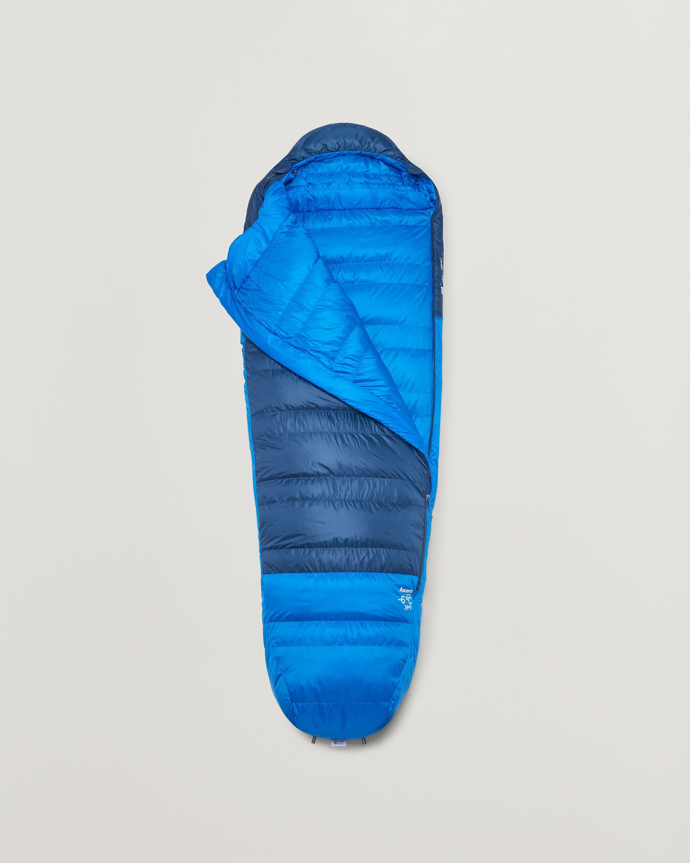 Herre | Outdoor living | Rab | Ascent -6 Sleeping Bag Long Tempest Blue/Maya Blue