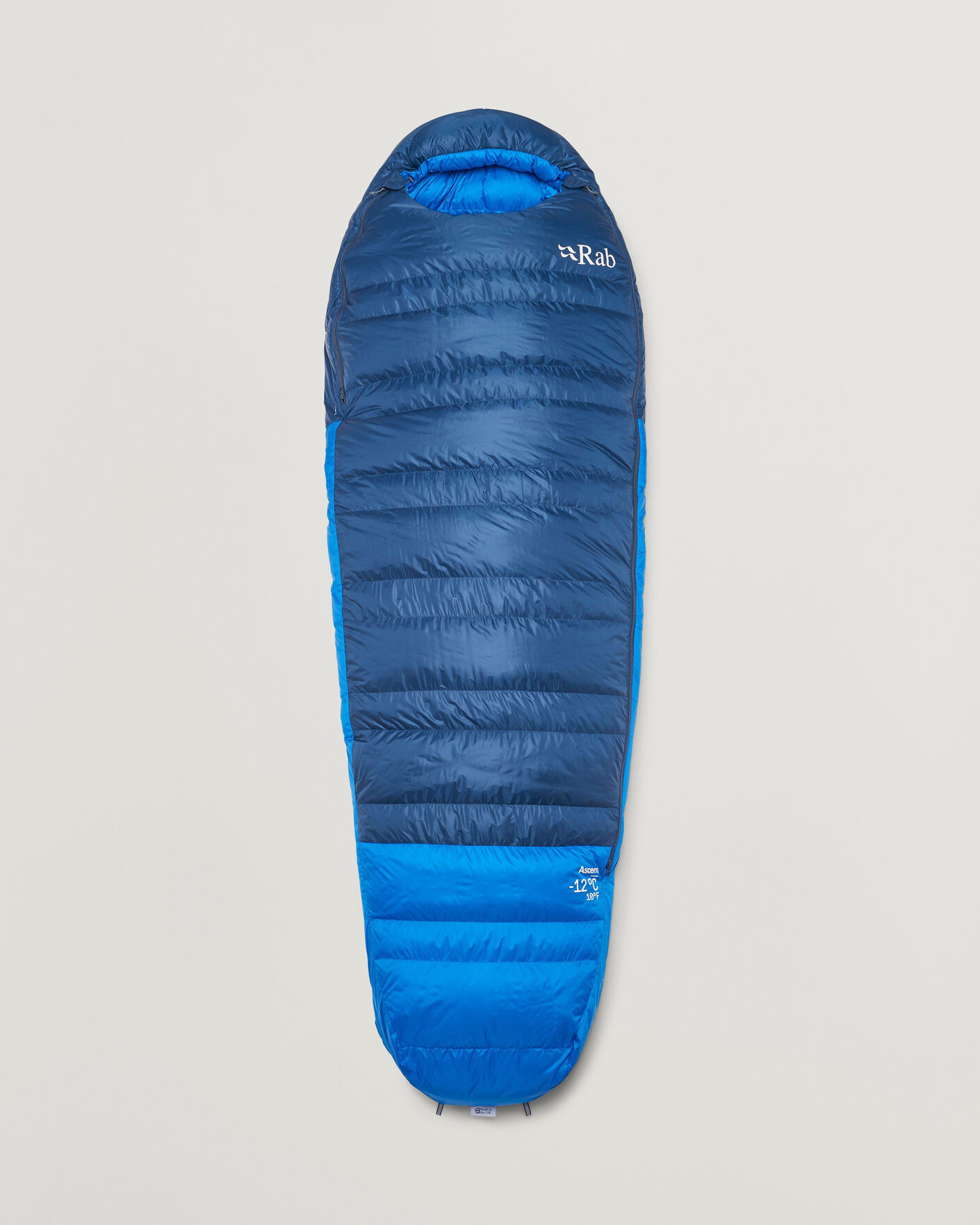 Herre | Outdoor living | Rab | Ascent -12 Sleeping Bag Regular Tempest Blue/Maya Blue